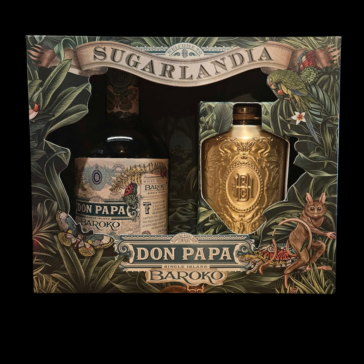 Don Papa Baroko – Sugarlandia Gift Set met Flask