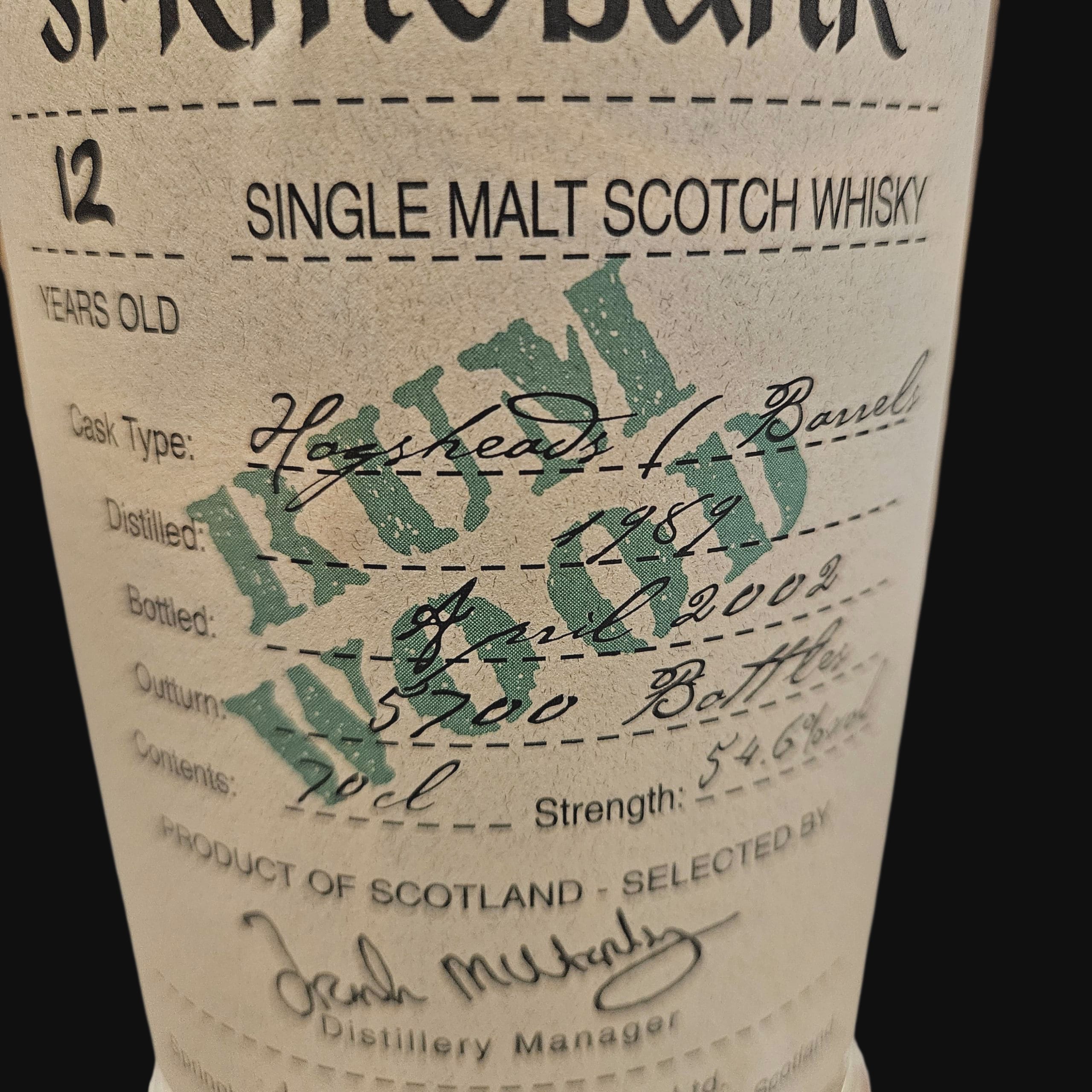 Springbank 1989 54.6% (2002)