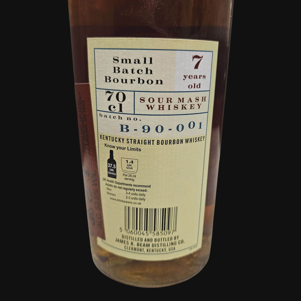 Baker’s 7 Year Old Small Batch Bourbon – 53.5% (2015)
