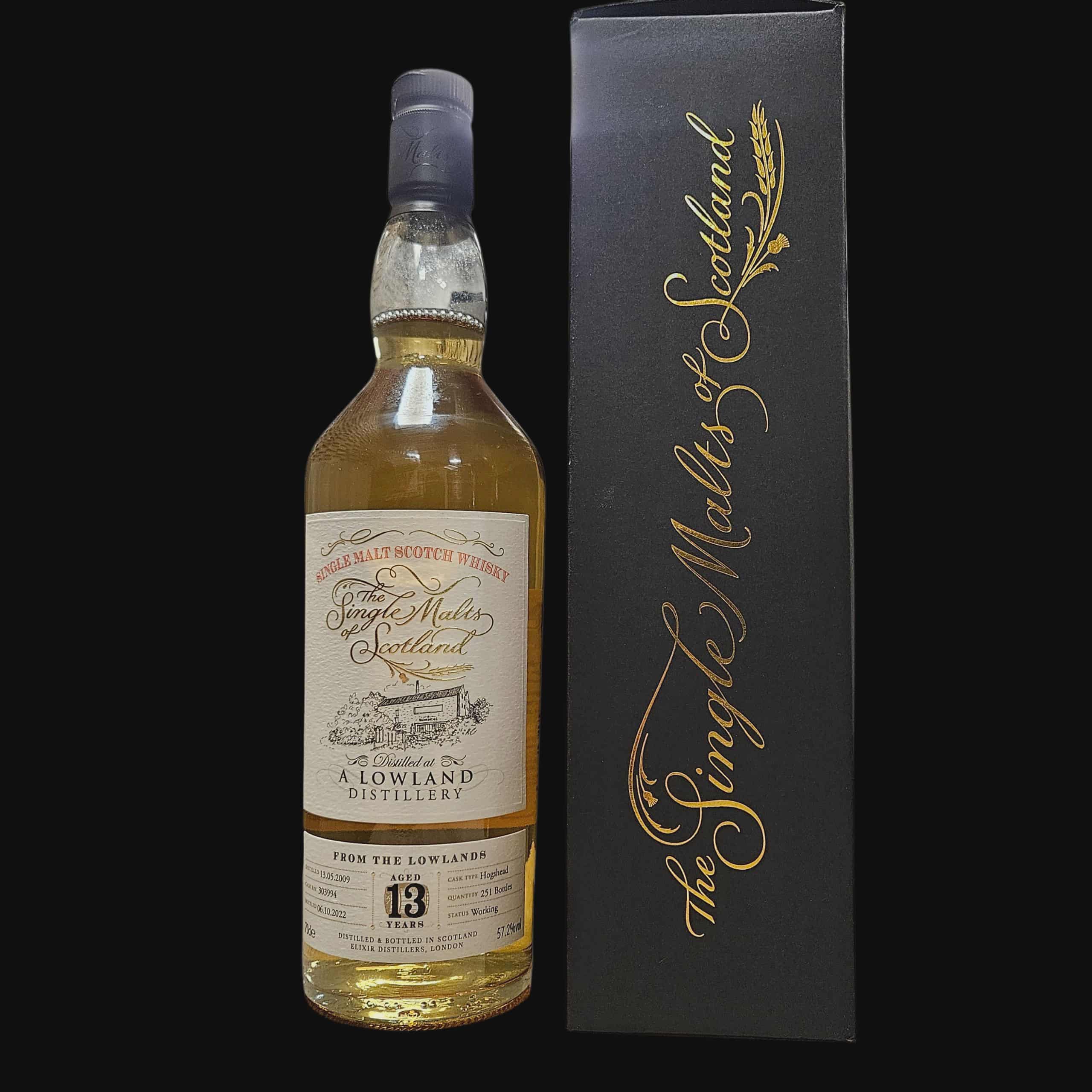 A Lowland Distillery 2009 Aged 13 Years 57.2% (2022)