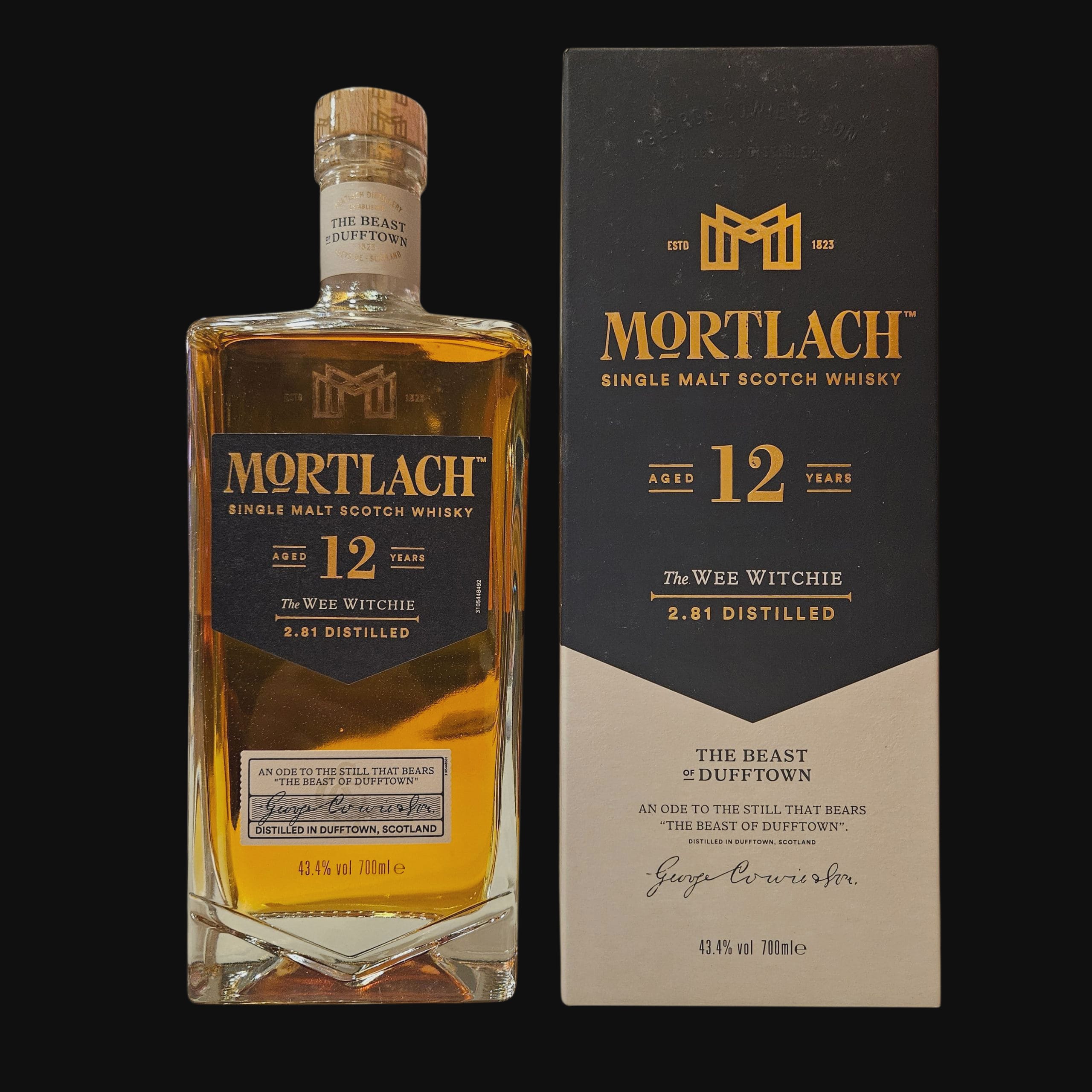 Mortlach 12 Years – The Wee Witchie (43.4%)