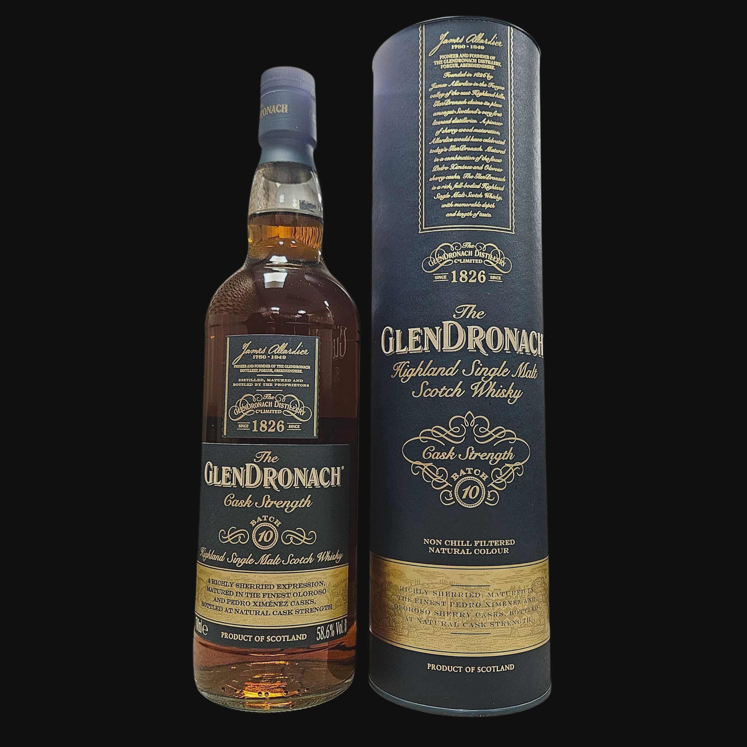 Glendronach Cask Strength Batch 10 58.6% (2021)