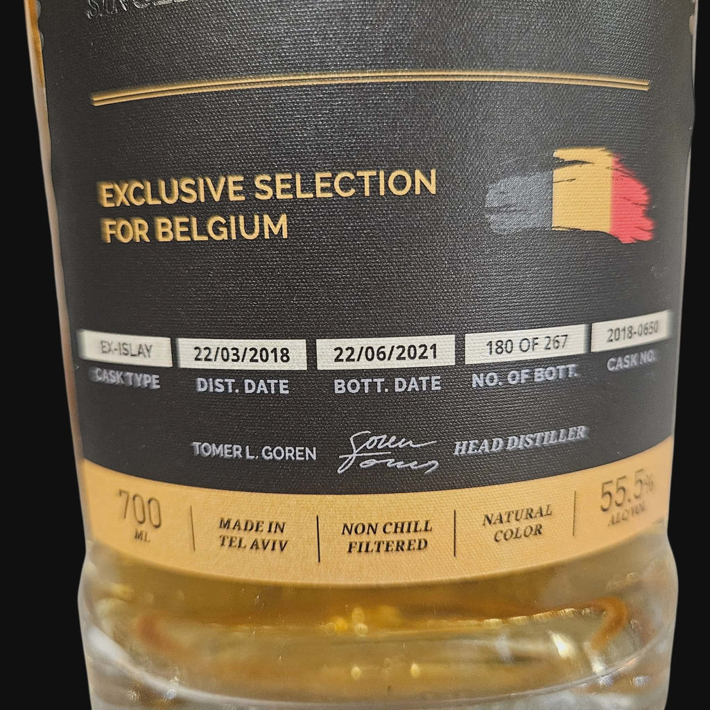 M&amp;H 2018 – Single Cask 55,5 % ( 2021 )