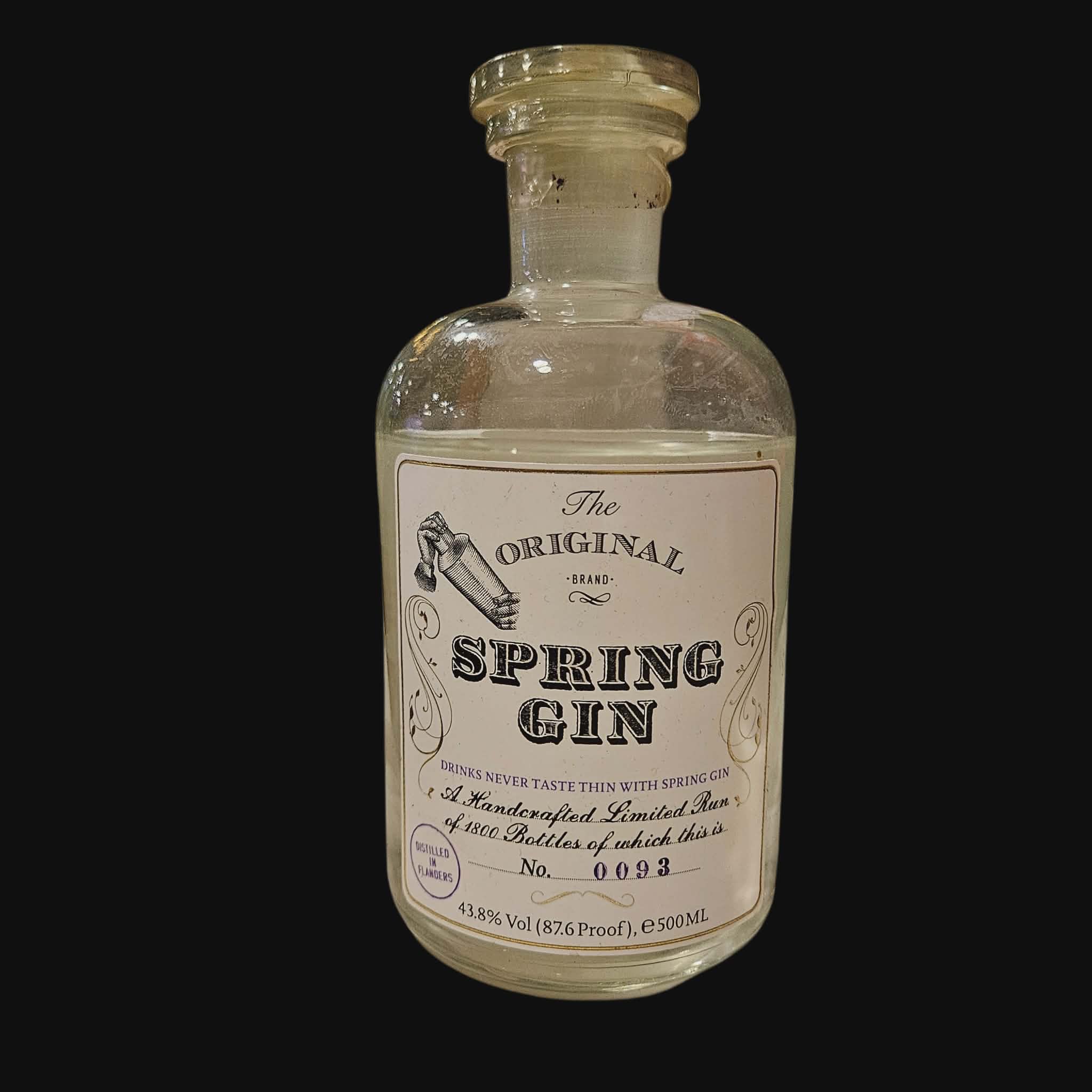 The Original Spring Gin – Limited Run 2015 (43.8% vol.) – 50 cl