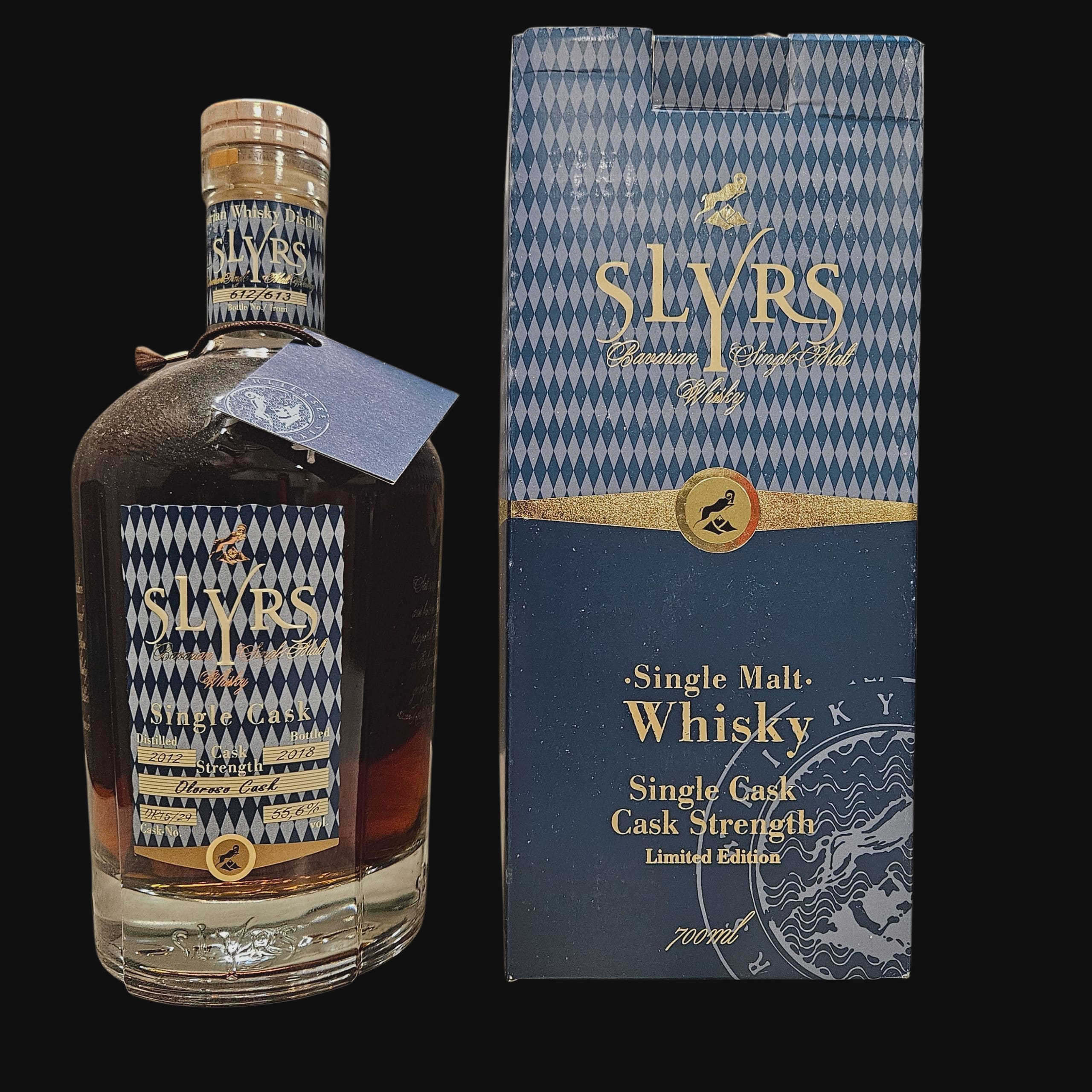 Slyrs Single Cask Cask Strength 55,6% (2018)