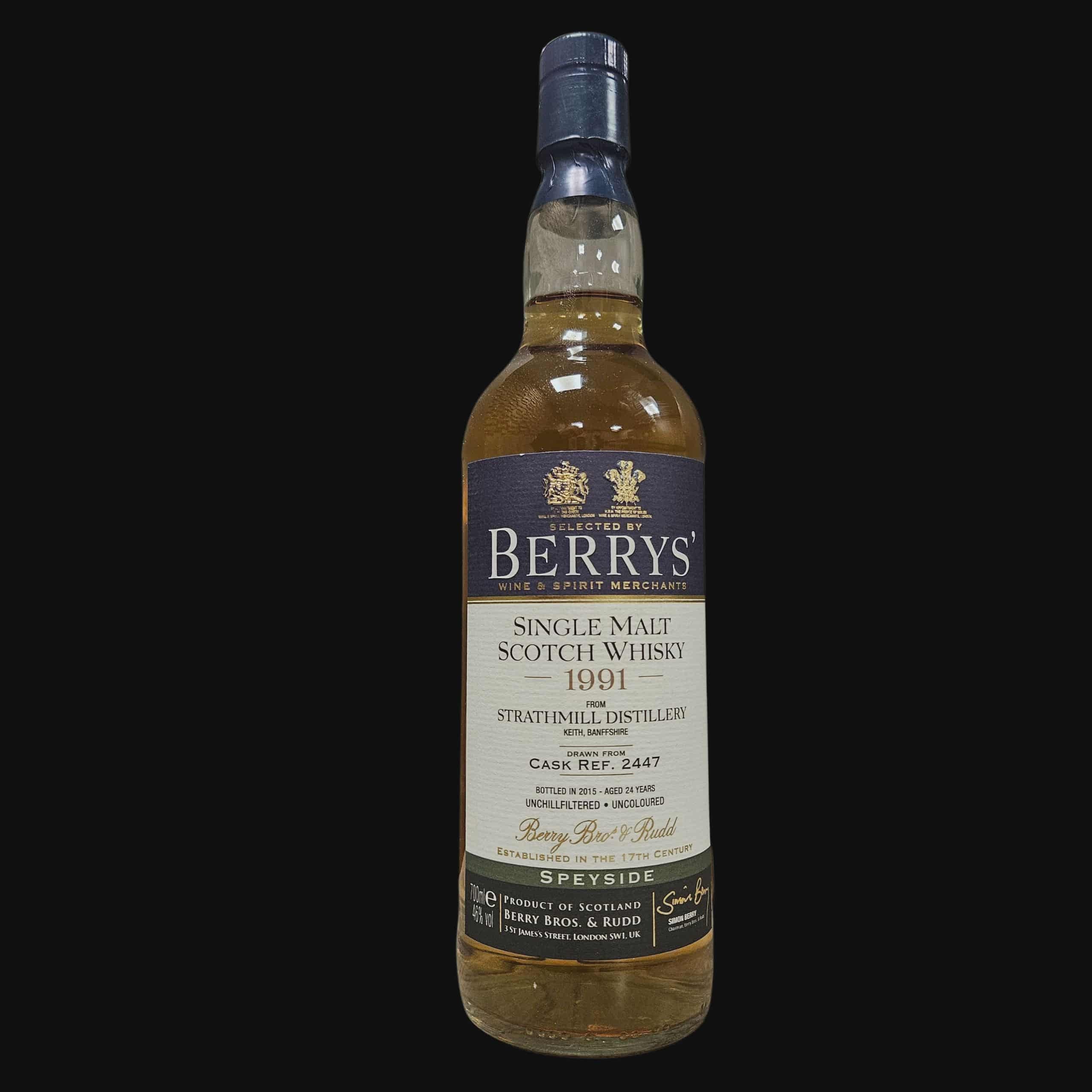 Strathmill 1991 Aged 24 Years (2015)