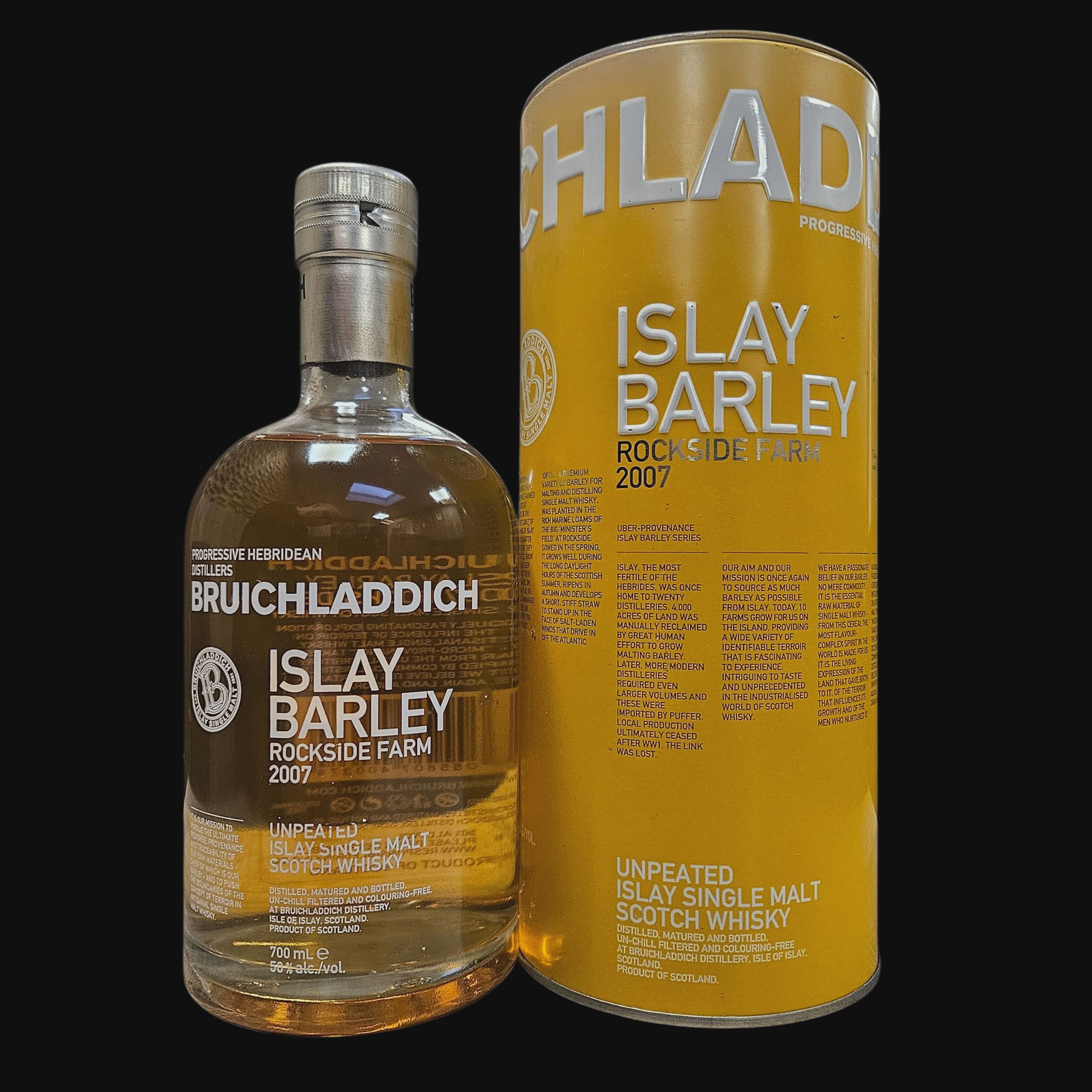 Bruichladdich Islay Barley 2007 50.0% (2015)