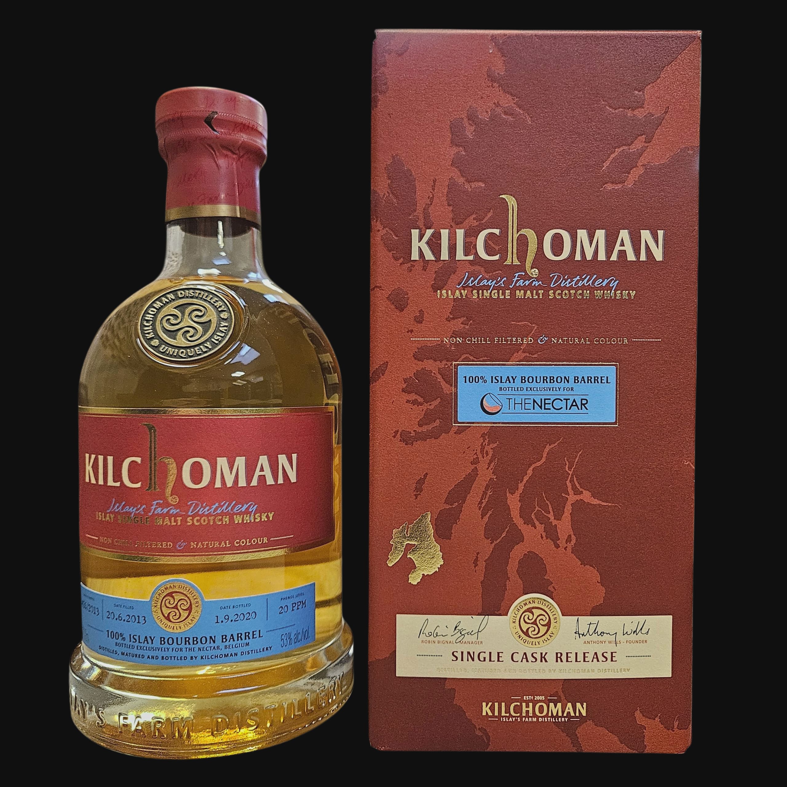 Kilchoman 2013 Single Cask 53.0% (2020)