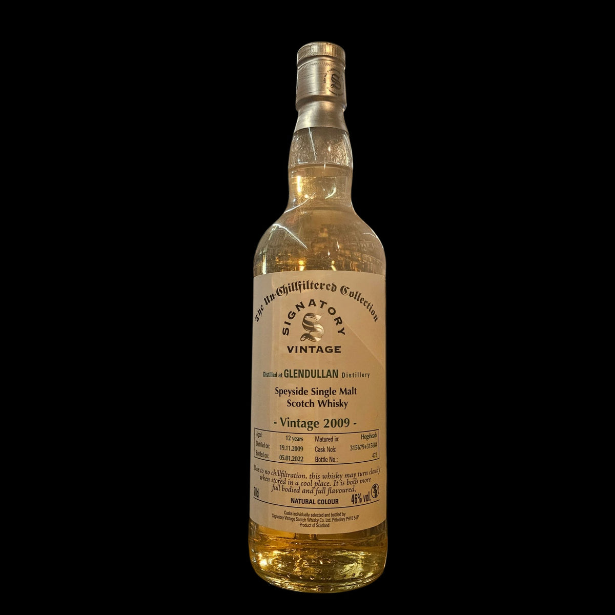 Glendullan 2009 Signatory Vintage 12 Years Old