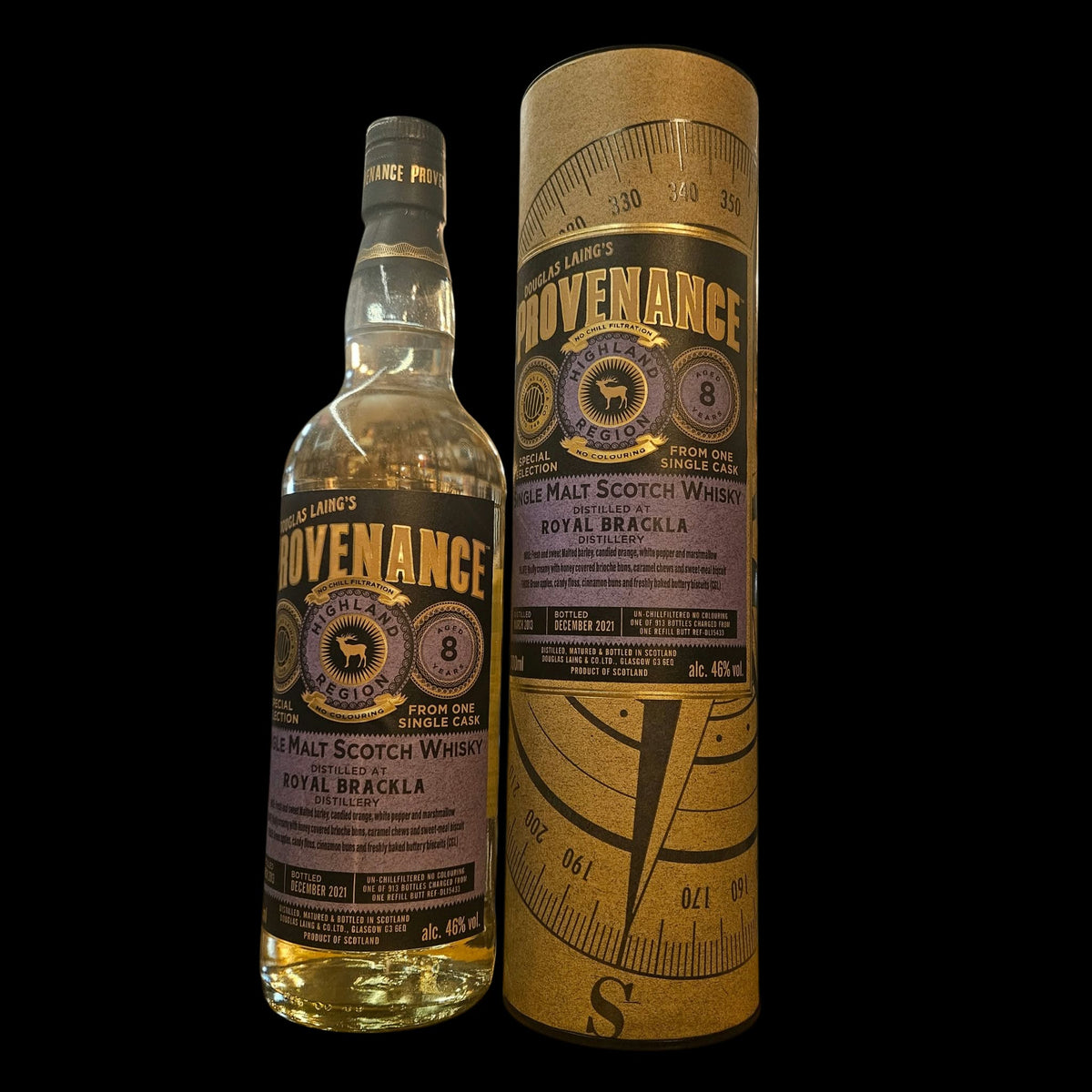 Royal Brackla 2013 Douglas Laing Provenance 8 Years Old