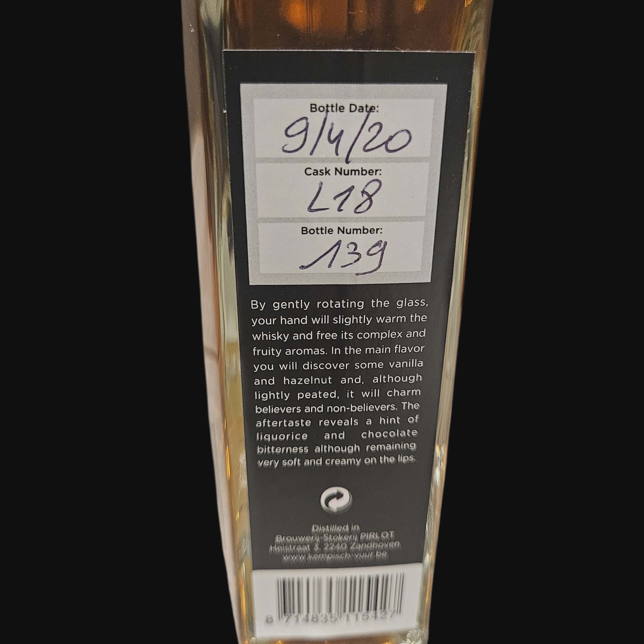 Kempisch Vuur 3 Year Old – Single Cask (2020)