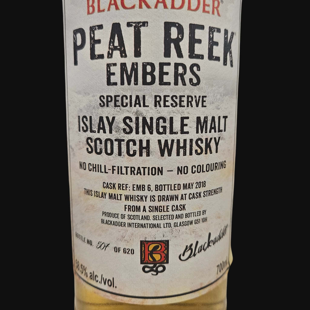 Blackadder Peat Reek Embers 58,5% (2018)