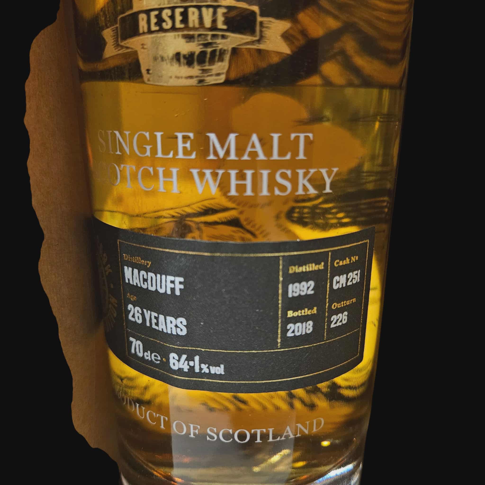 Macduff 1992 Golden Cask 64.1% (2018)