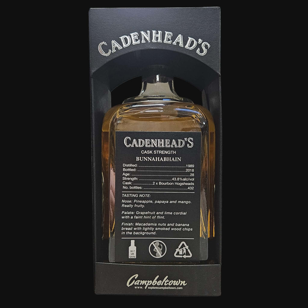 Bunnahabhain 1989 – Cadenhead's Small Batch (2018)
