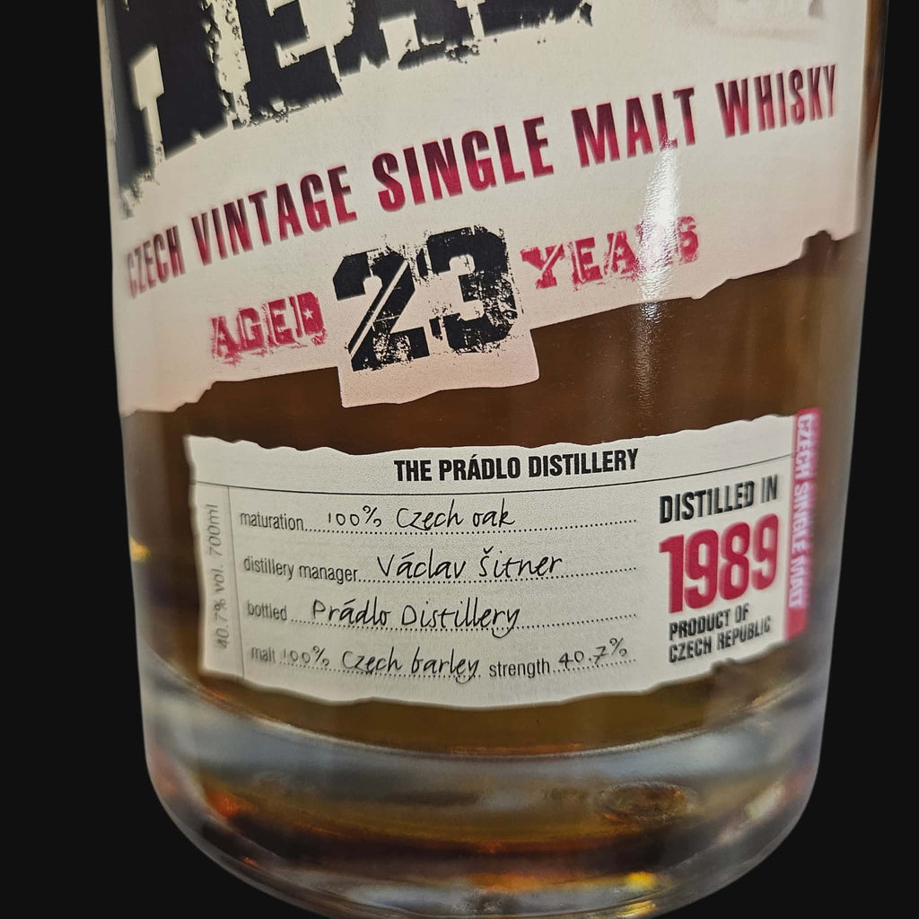 Hammer Head 1989 – 23 Year Old Czech Single Malt Whiskey ( 2013 )