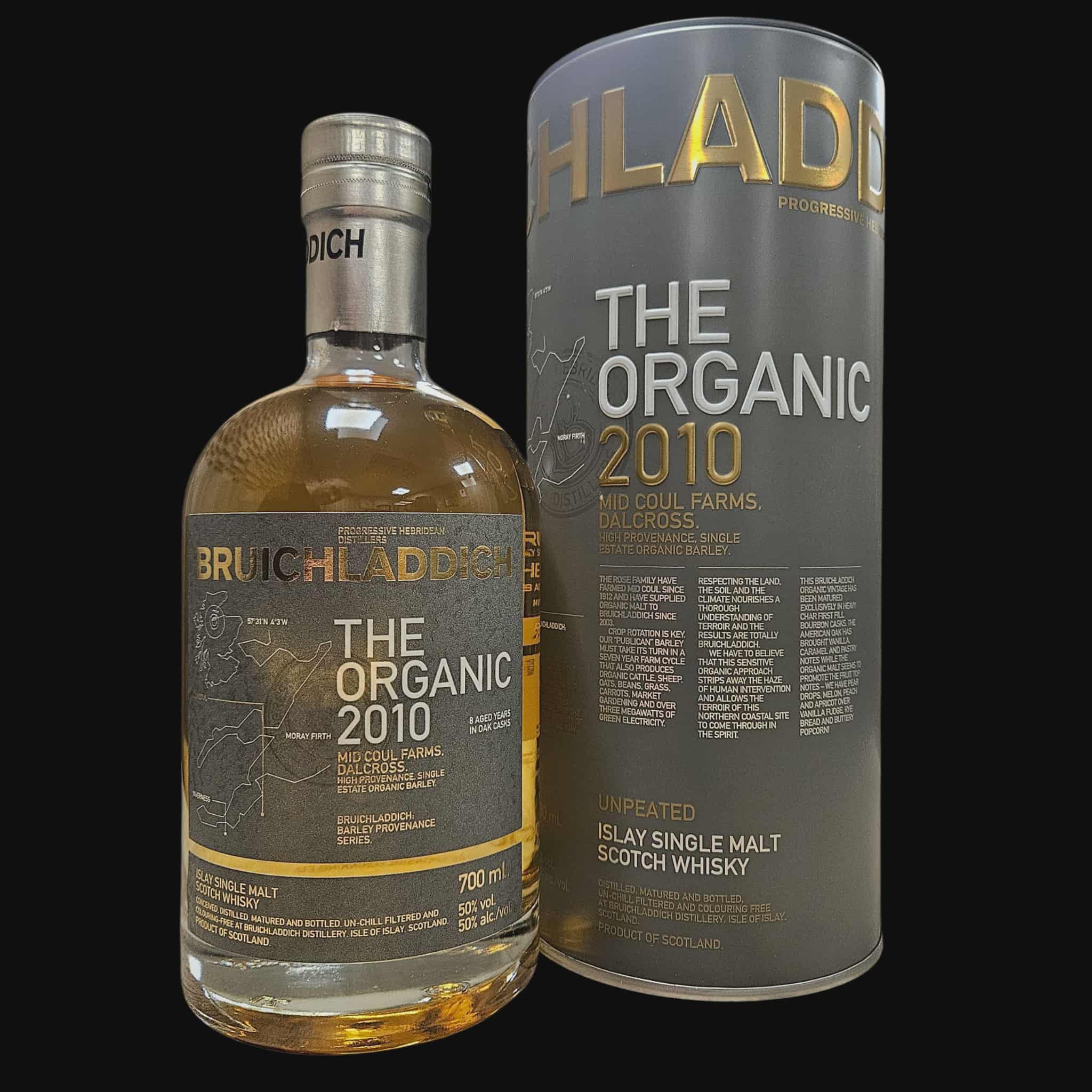 Bruichladdich The Organic 2010 50,0 % (2019)