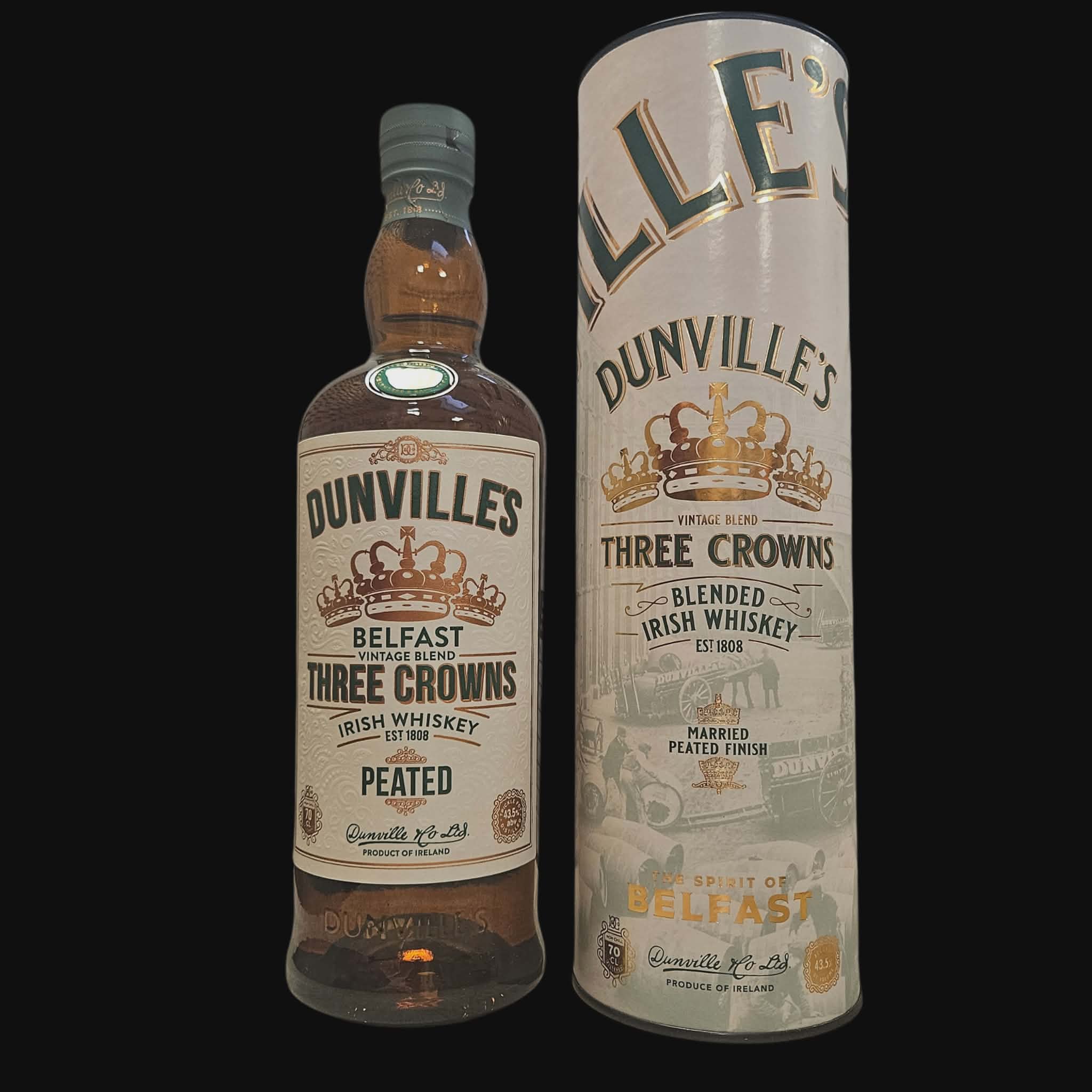 Dunville's Three Crowns Peated (2021)