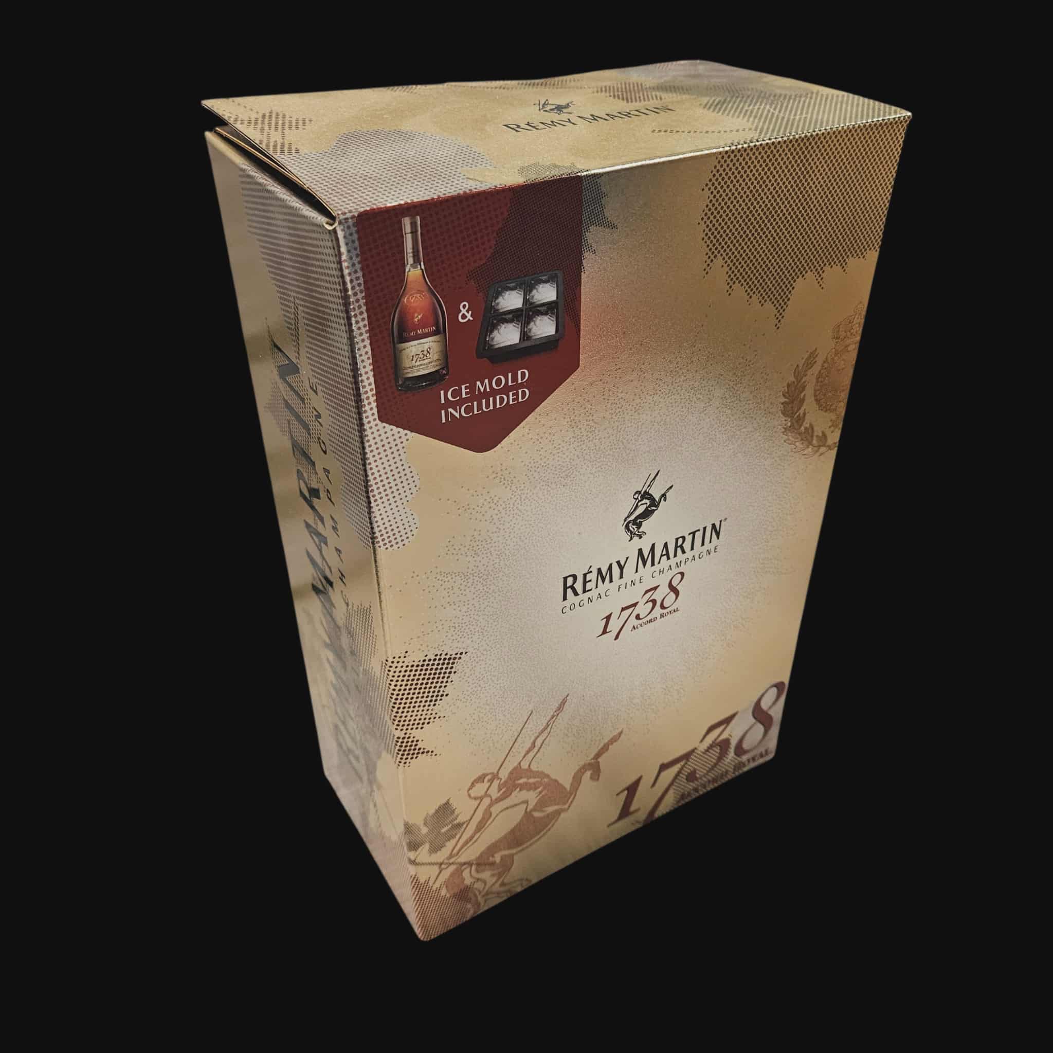 Rémy Martin 1738 – Gift box with Ice Mold – Fine Champagne Cognac