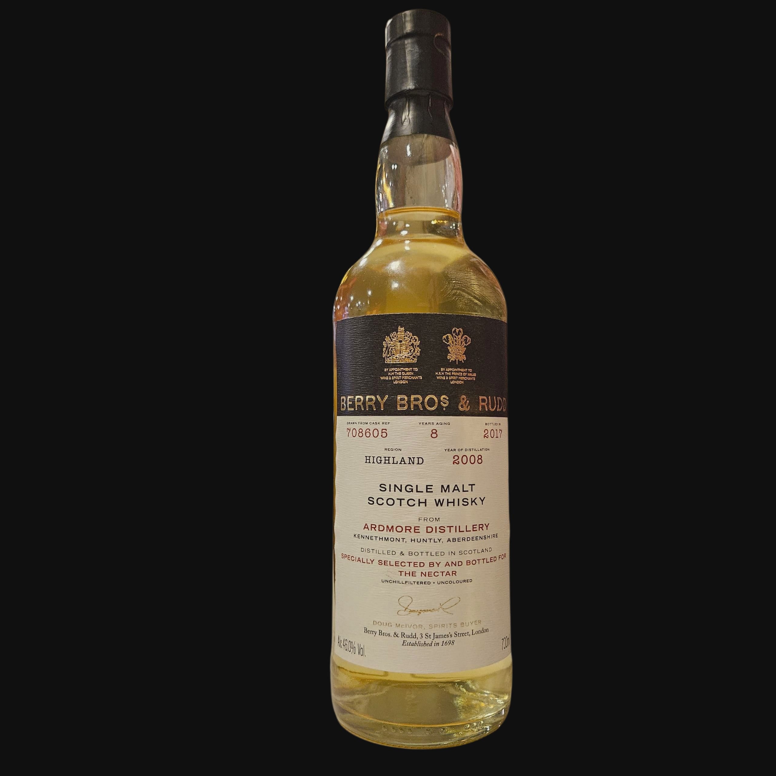 Ardmore 2008 Aged 8 Years (2017)