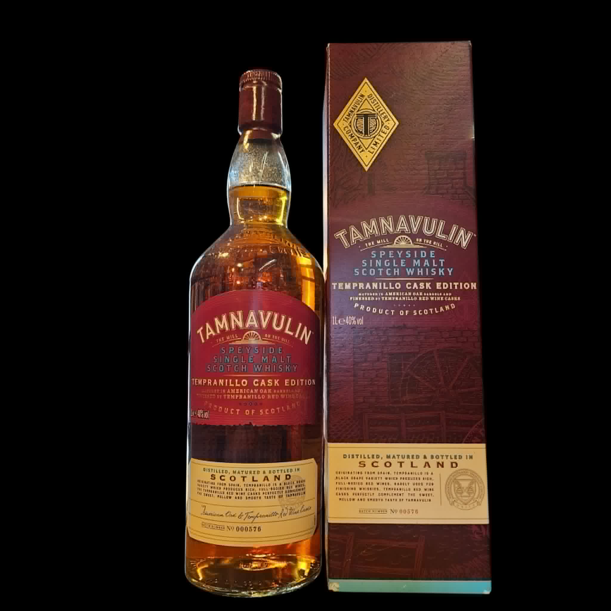 * Tamnavulin Tempranillo Cask Edition 1L (2018)