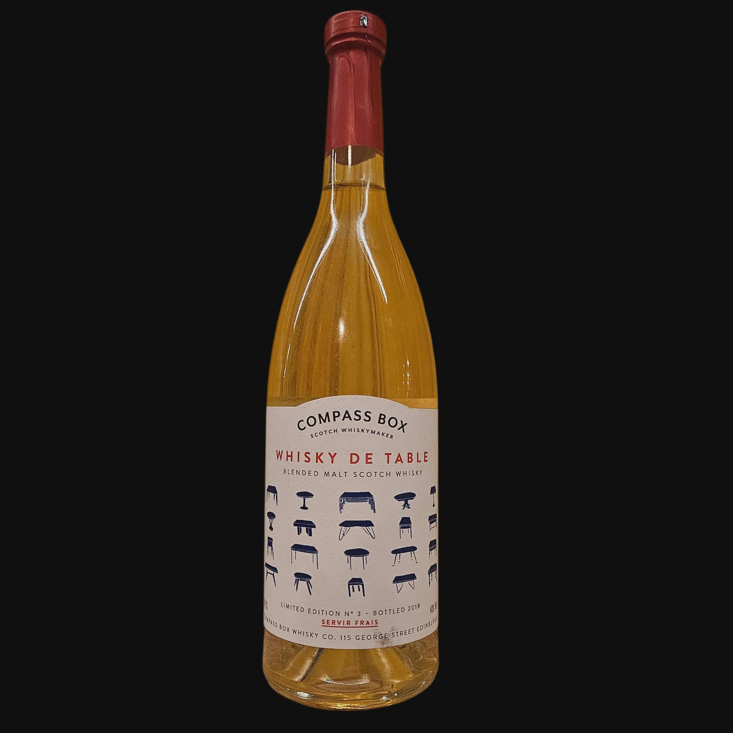 Compass Box Whiskey De Table ( 2018 )