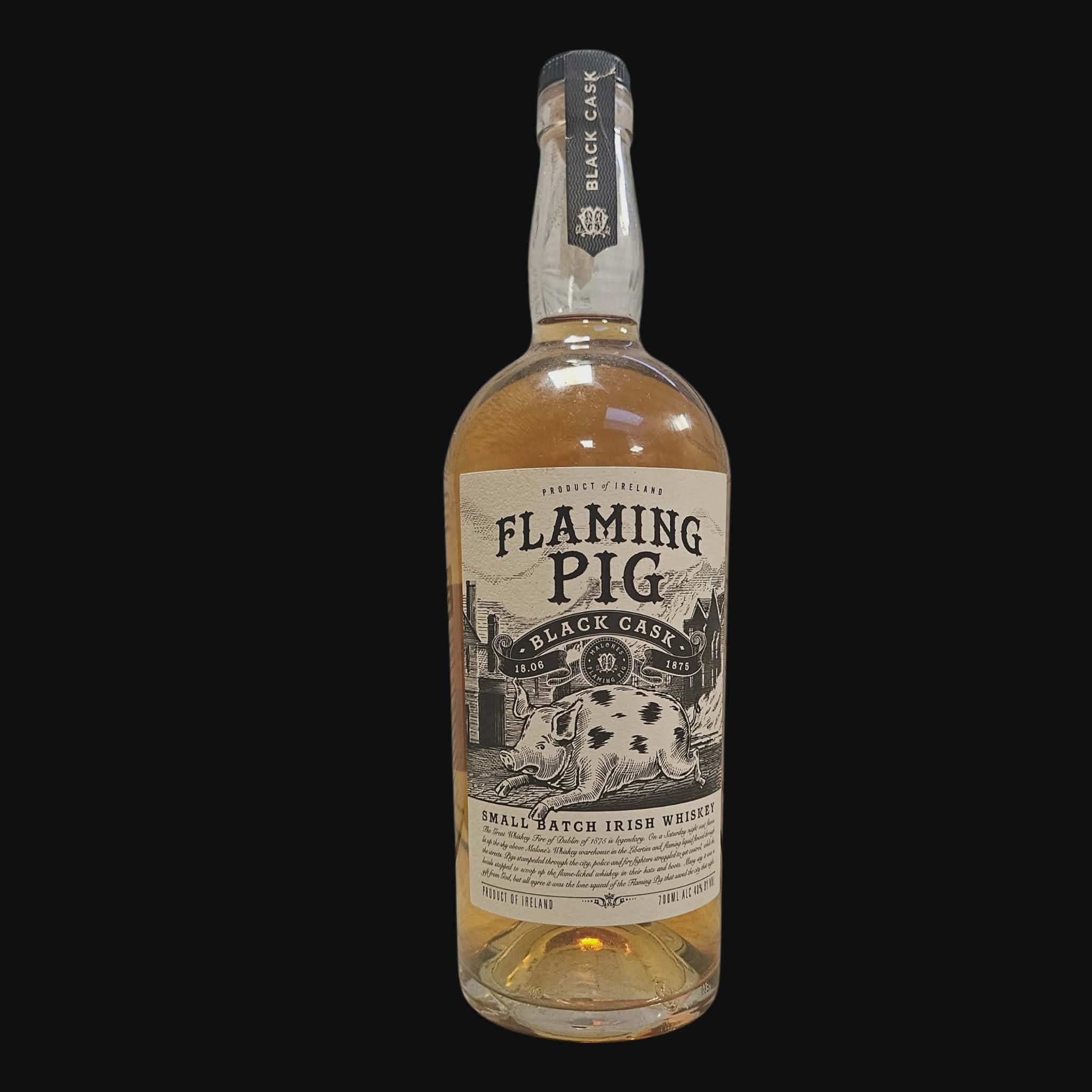 Flaming Pig – Black Cask Small Batch Irish Whiskey (2017)