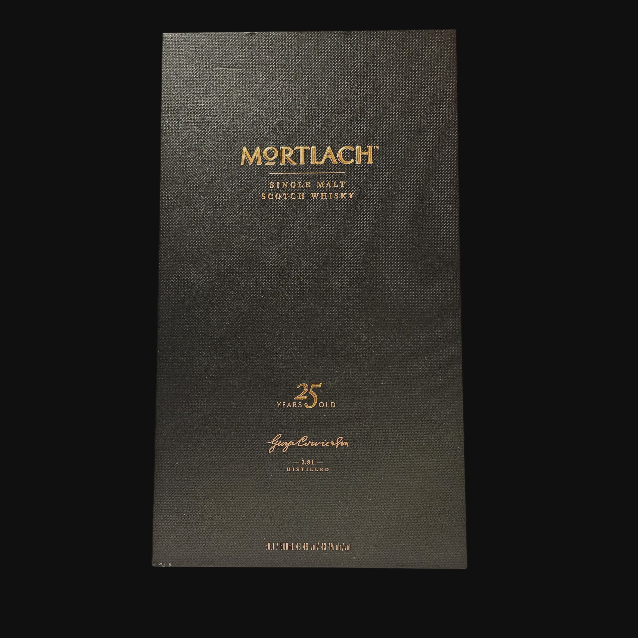 Mortlach 25 Years – Crystal Decanter (2014)