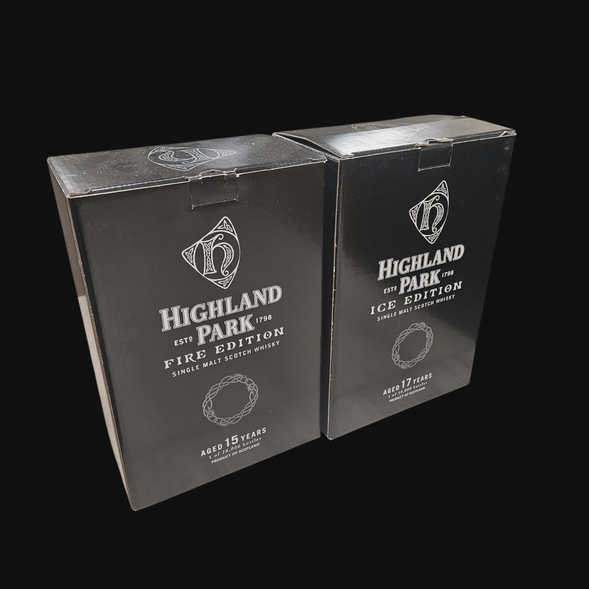 Highland Park FIRE & ICE Edition – De Mythische Duo-Set