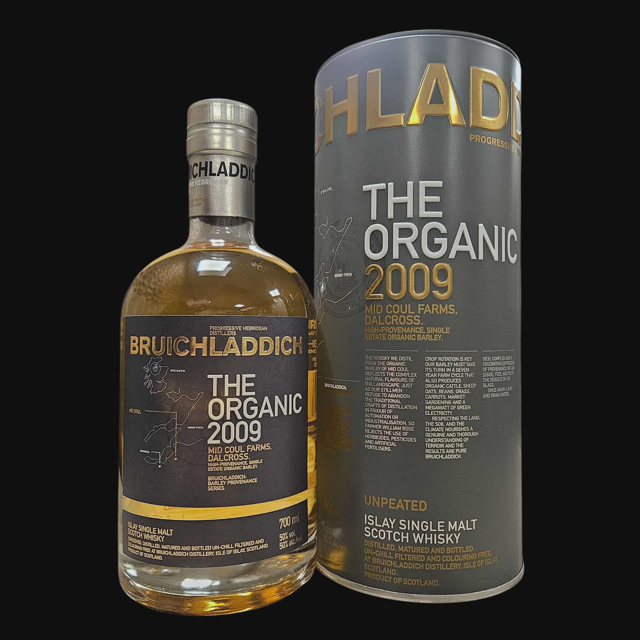 Bruichladdich The Organic 2009 50 % (2017)