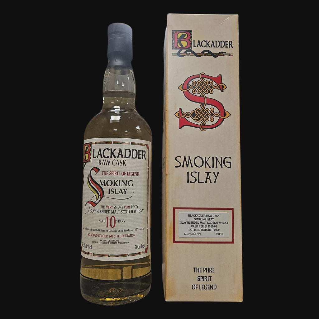Blackadder Smoking Islay 10 Year Old Raw Cask – 60.5% ( 2022 ) 