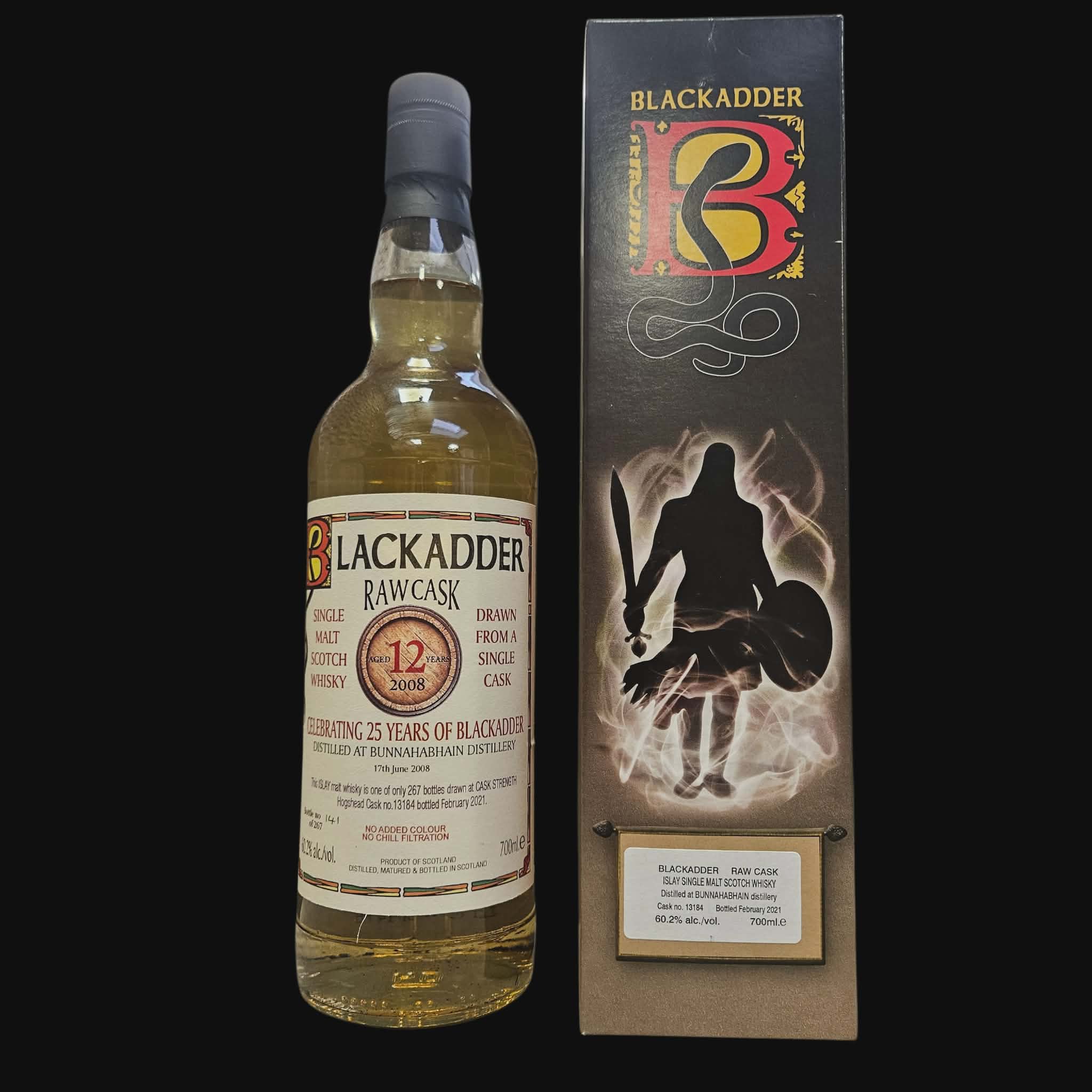 Blackadder Bunnahabhain 2008 Raw Cask – 60,2 % ( 2021 )