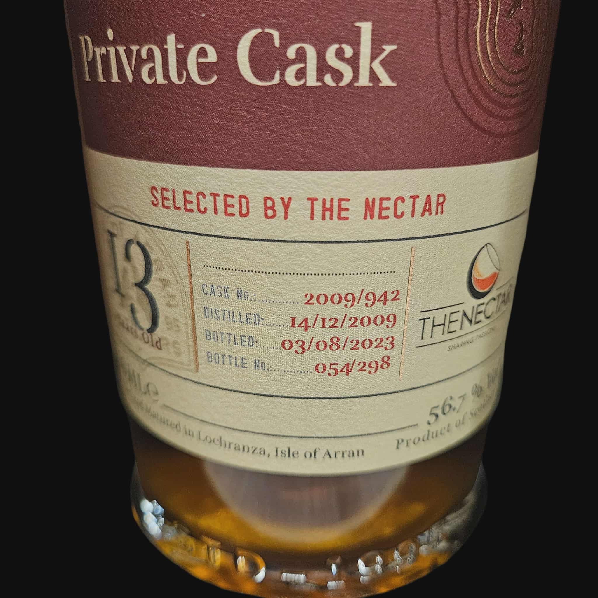 Arran 2009 – Private Cask 56.7% (2023)