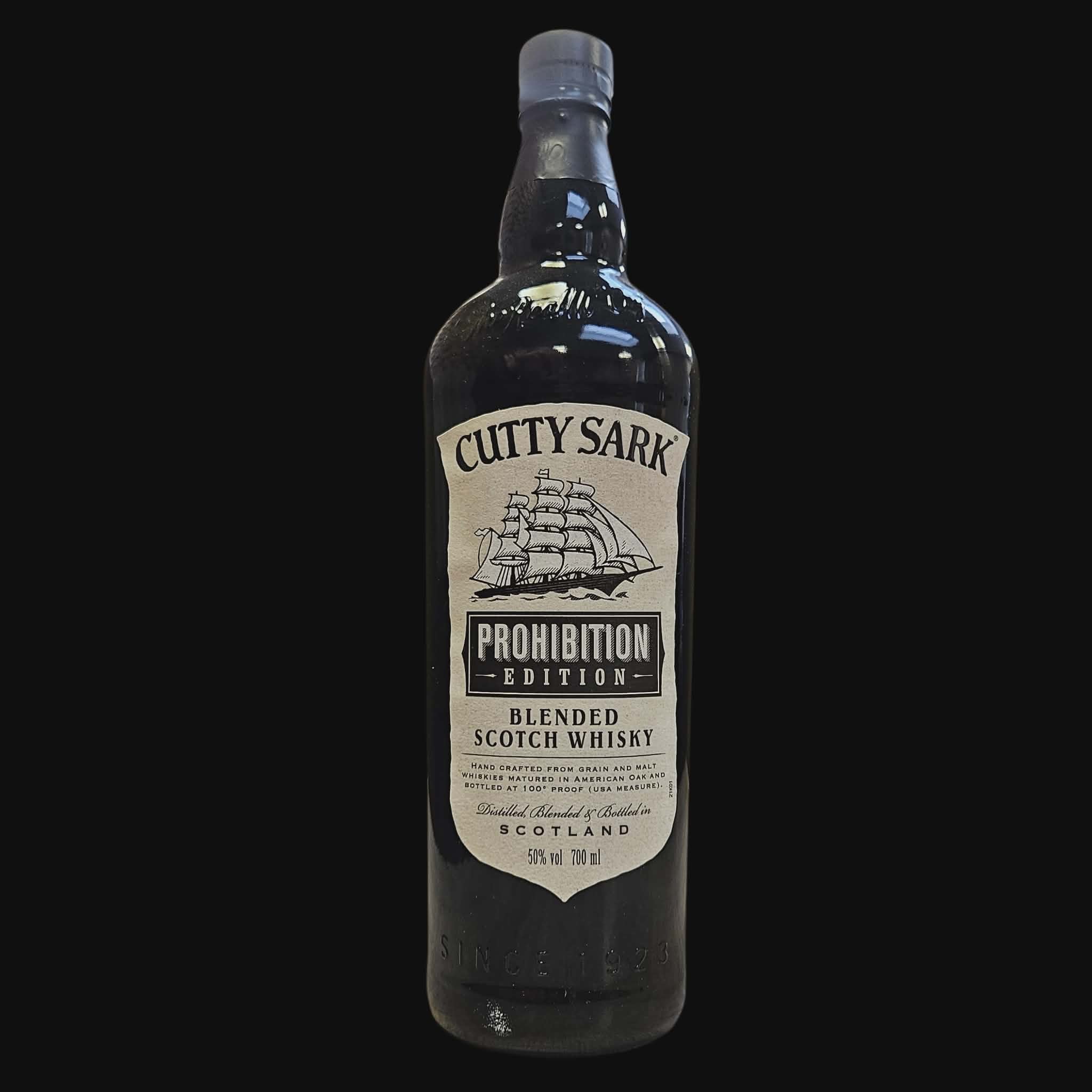 Cutty Sark Prohibition Edition