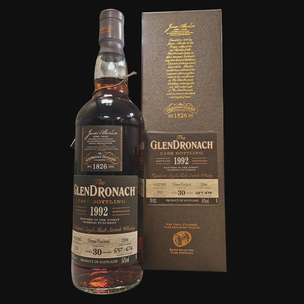 Glendronach 1992 Cask 2386 30 Year Old 56.0% (2023)
