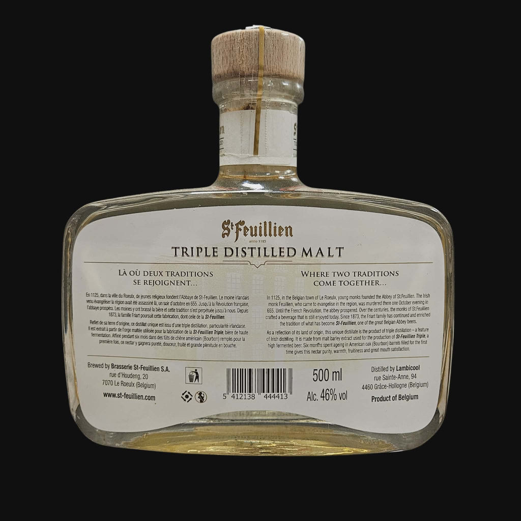 St-Feuillien Triple Distilled Malt 2018 – 46% ( 2019 )