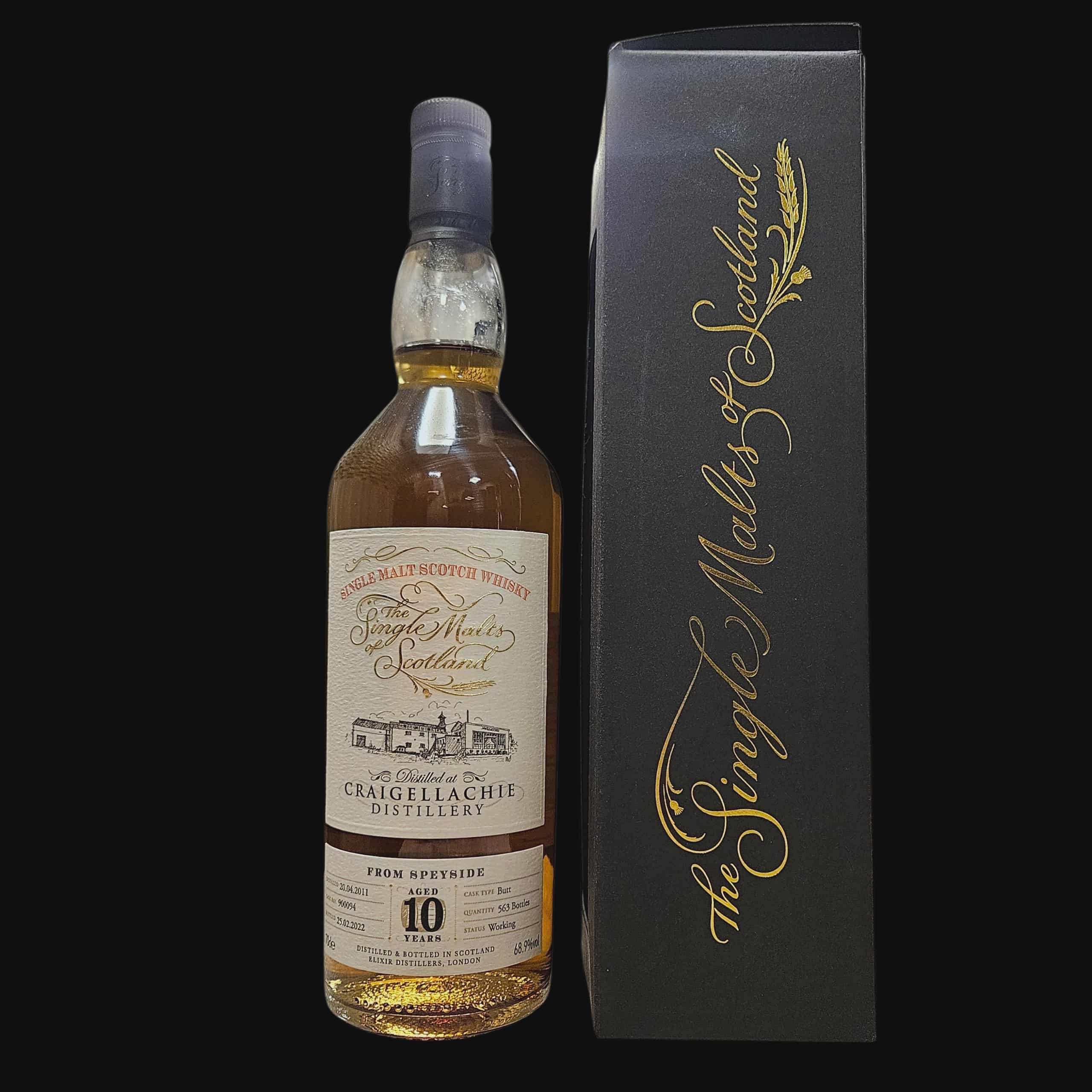 Craigellachie 2011 Aged 10 Years 68.9% (2022)