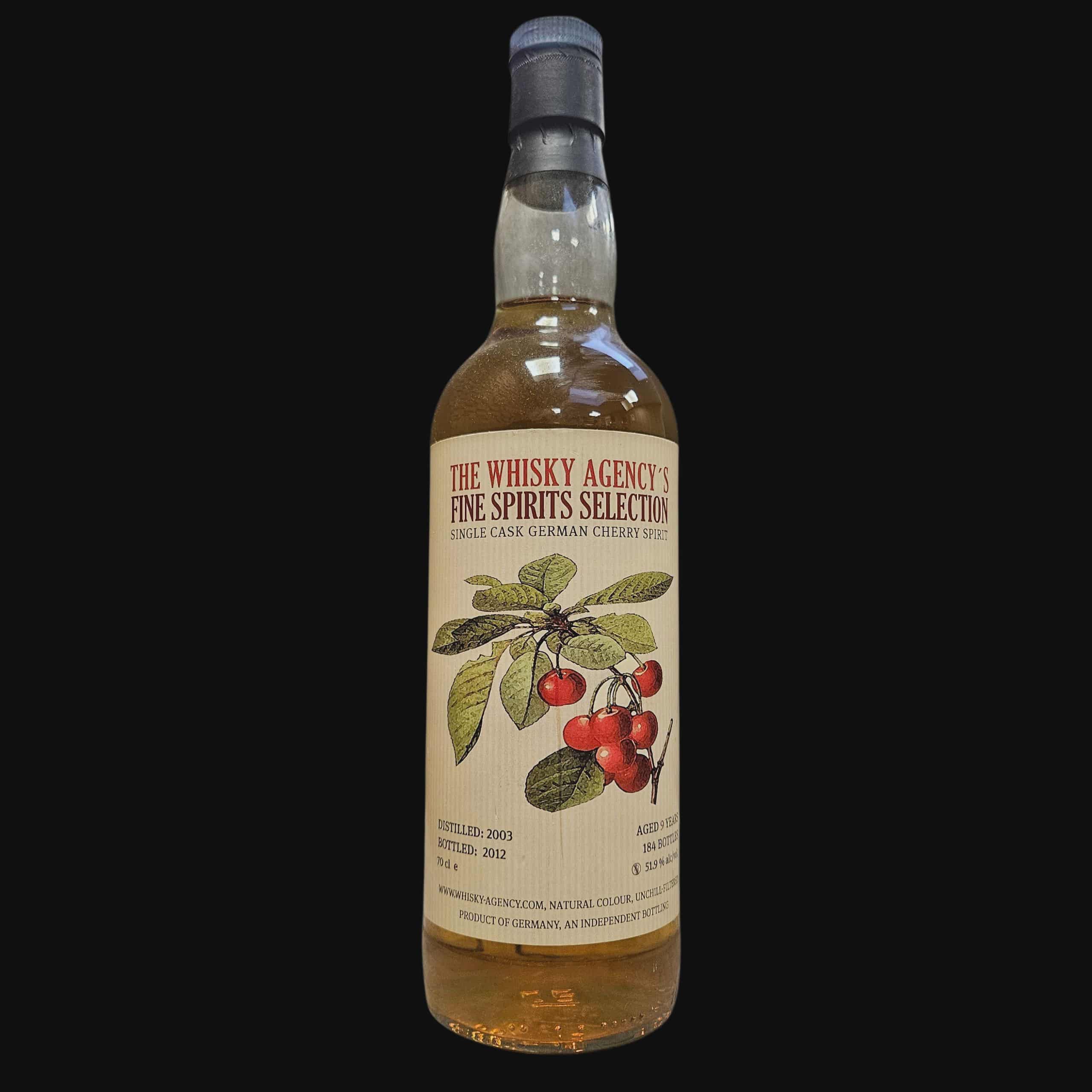 The Whiskey Agency's Single Cask Cherry Spirit 51.9% (2012)