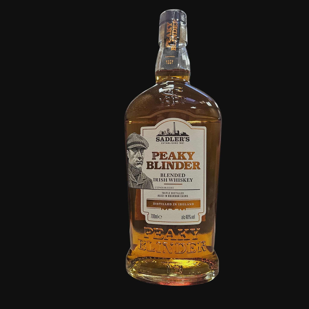 Peaky Blinder Blended Irish Whiskey + Schnapsglas