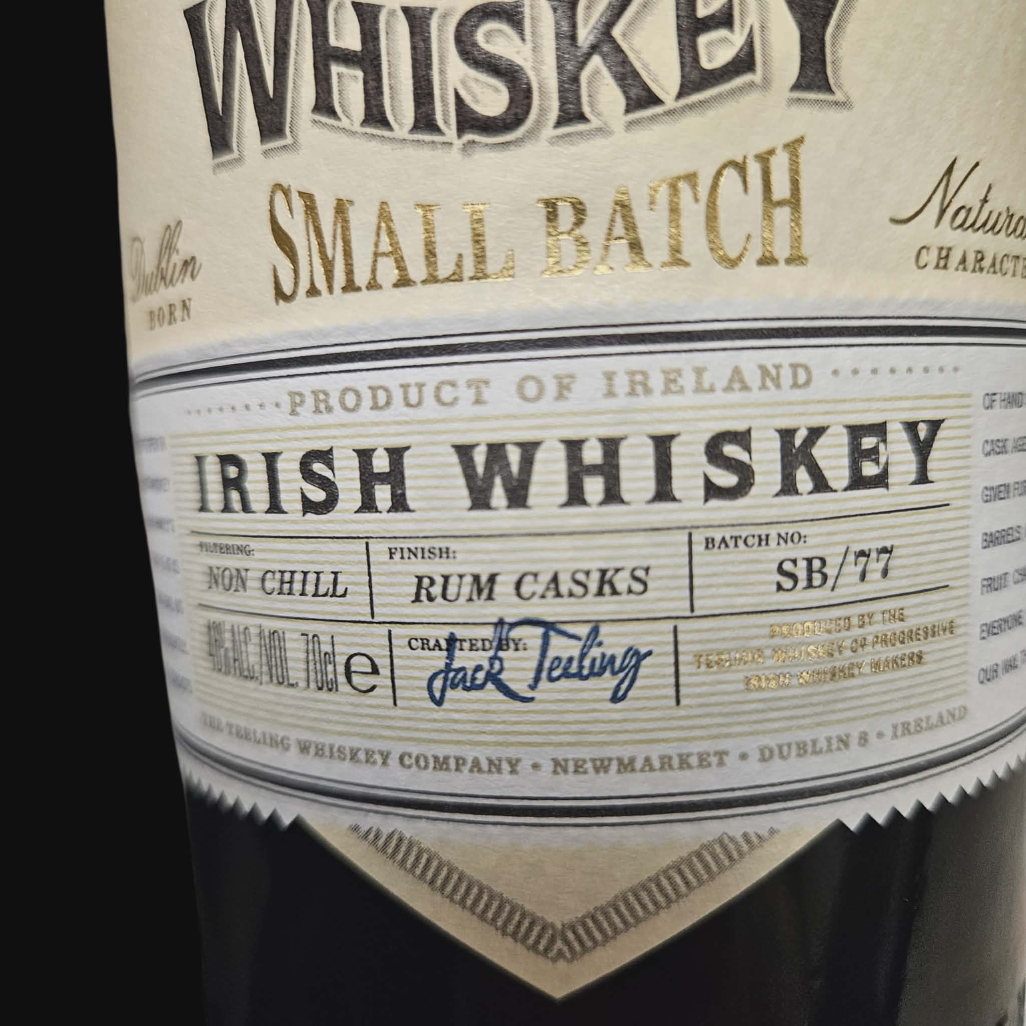 Teeling Small Batch – Rum Cask Finish Gift Set