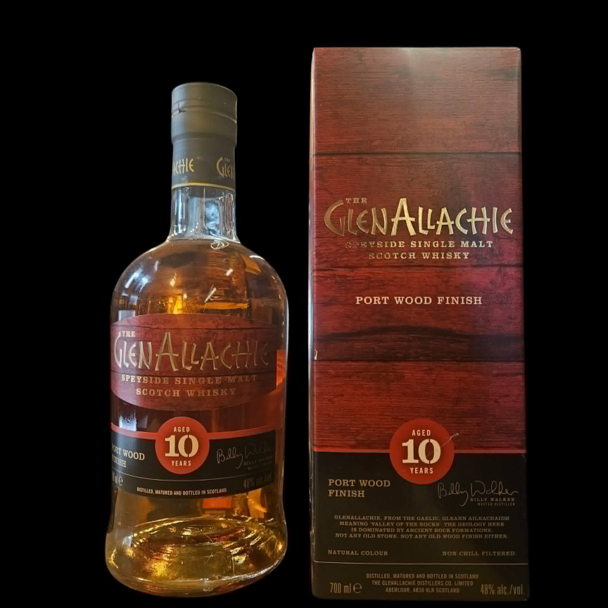 * Glenallachie Aged 10 Years 48,0% Port Wood Finish (2019)