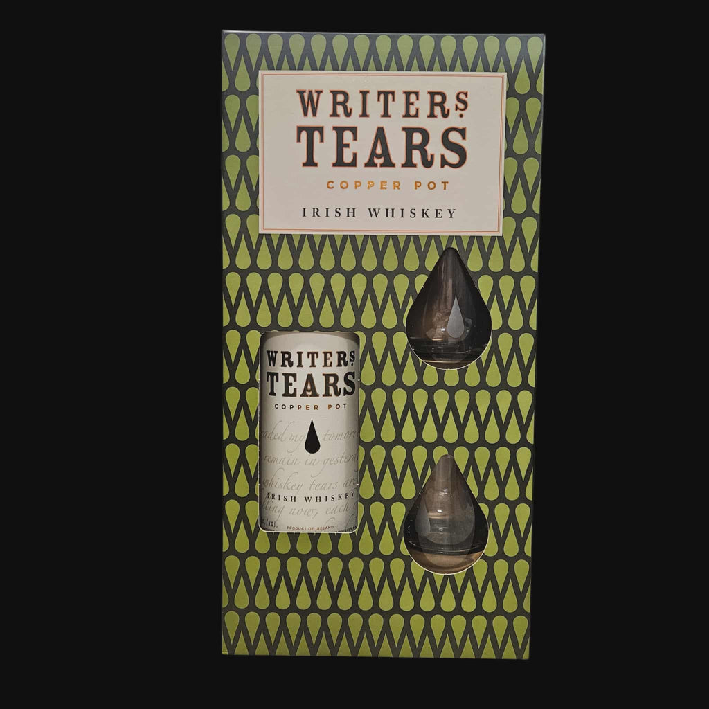 Writers' Tears – Copper Pot Gift Set (with 2 glasses)