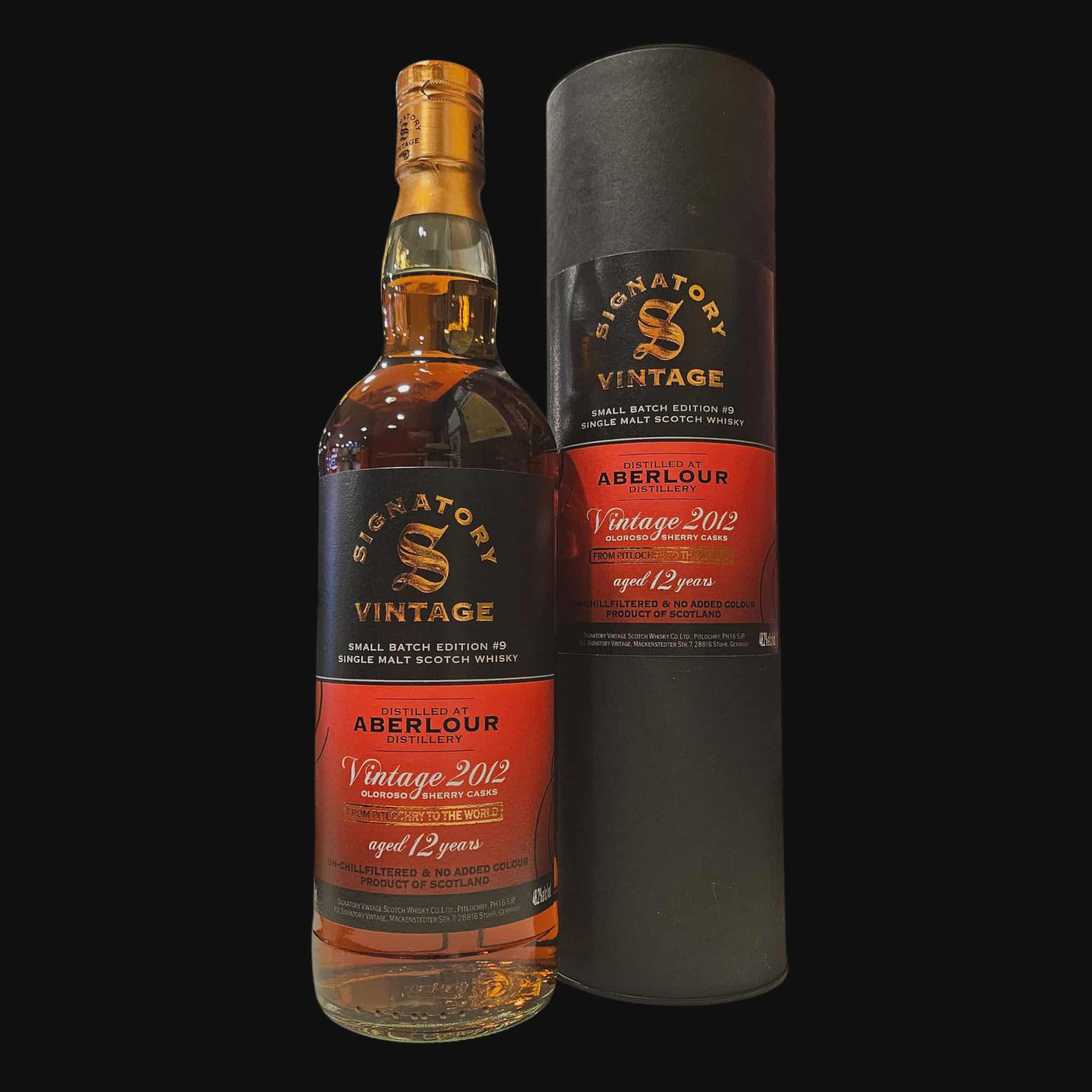 Aberlour 2012 12 Years Old Small Batch Edition