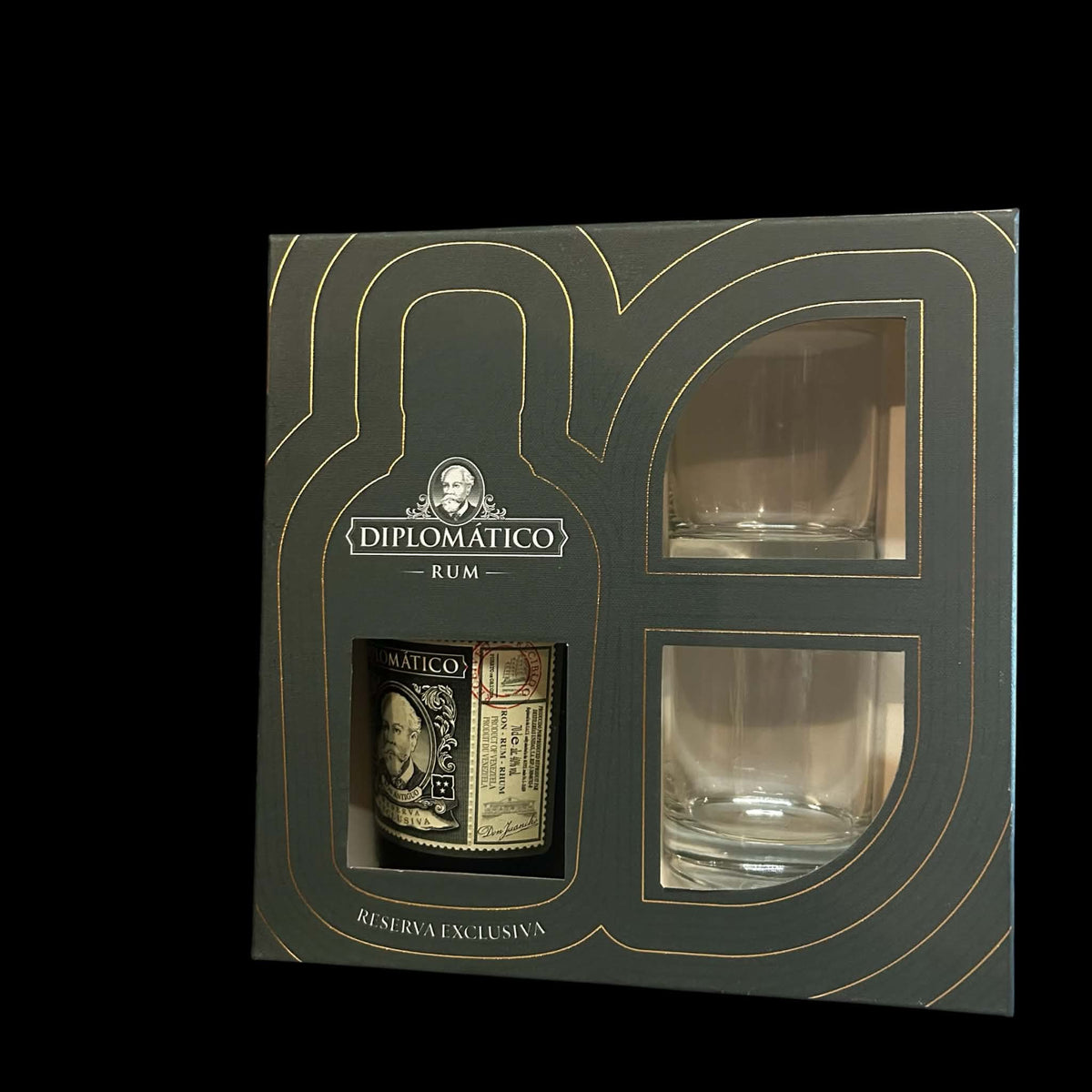 Diplomático Reserva Exclusiva – Giftset 70cl + 2 Glazen