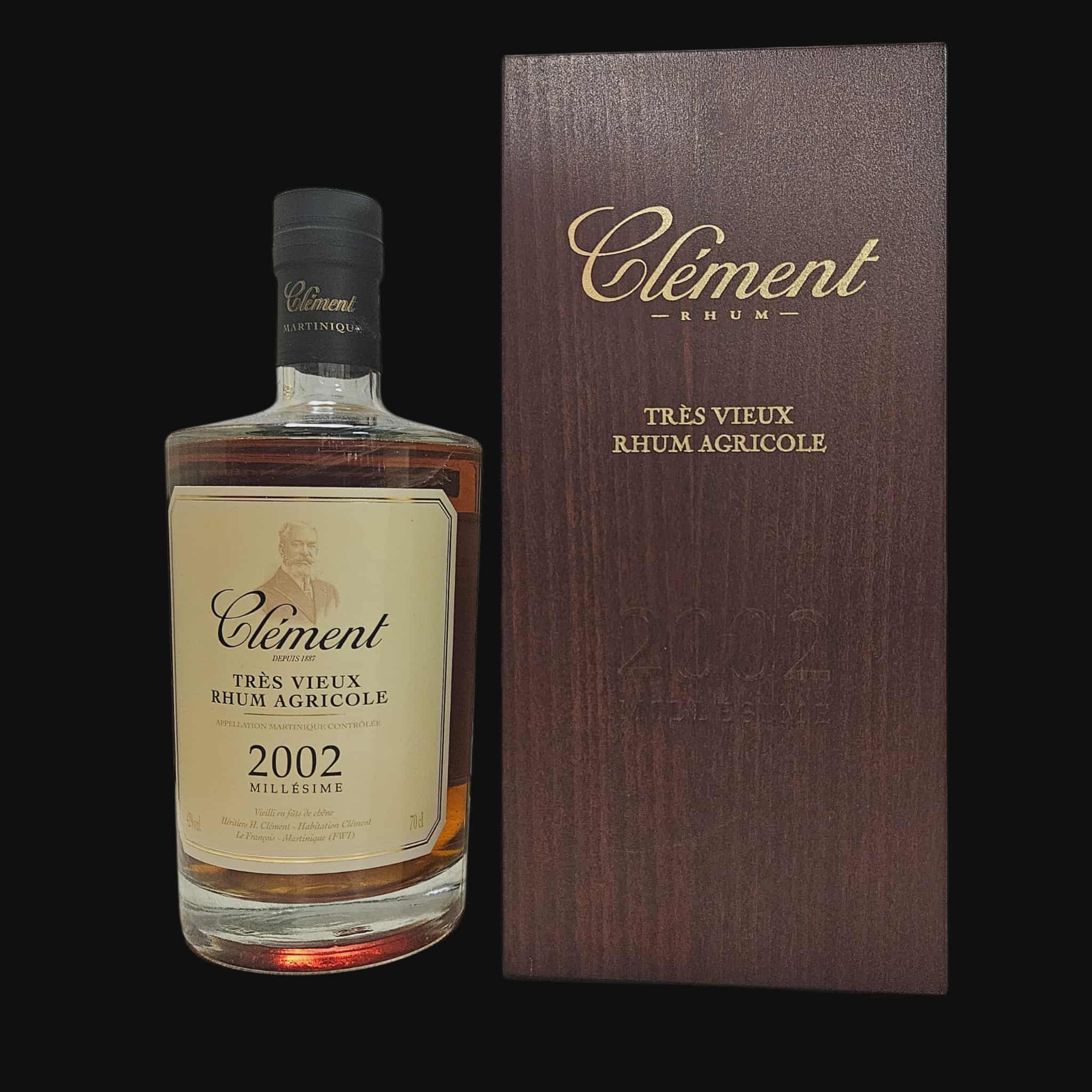 Clément – ​​Très Vieux Rhum Agricole 2002 Millésime ( 2019 )