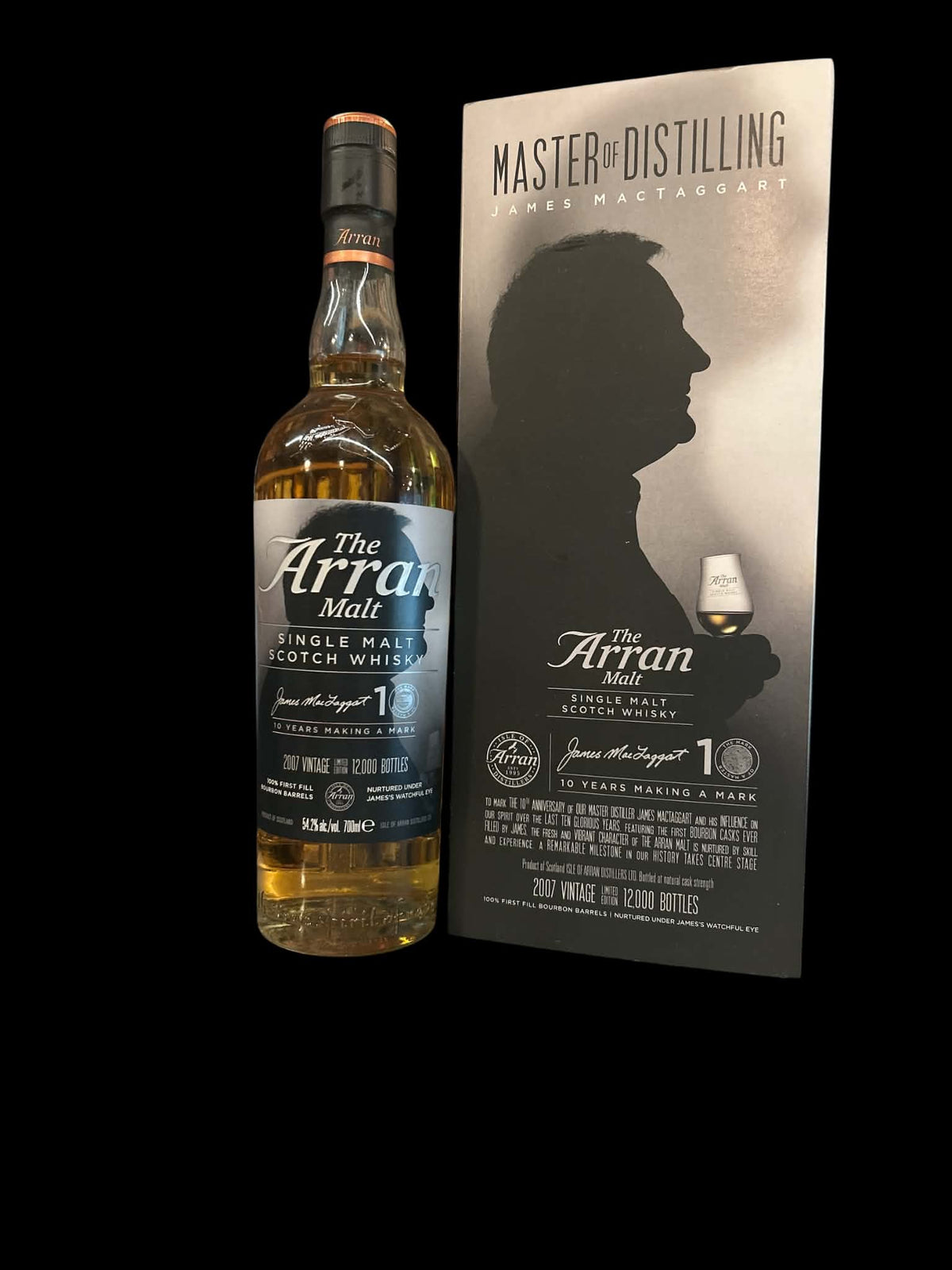 Arran 2007 – Master of Distilling James MacTaggart – Limited Edition – 54,2% – 70cl