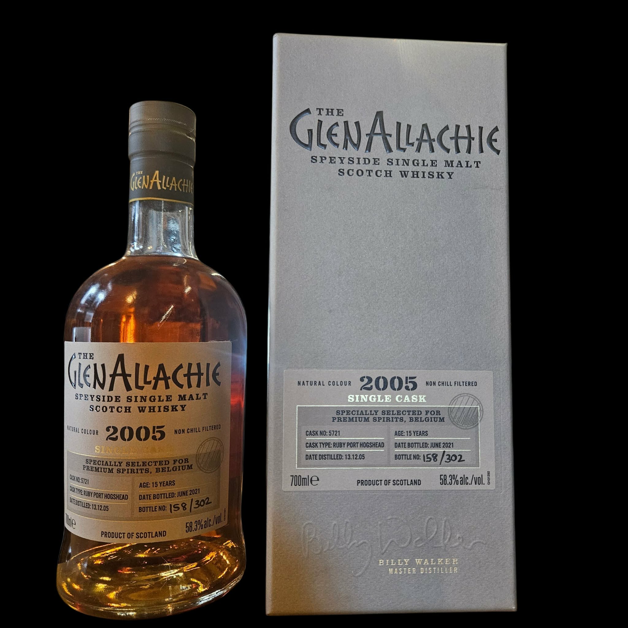 * Glenallachie 2005 Single Cask 58,3% (2021)