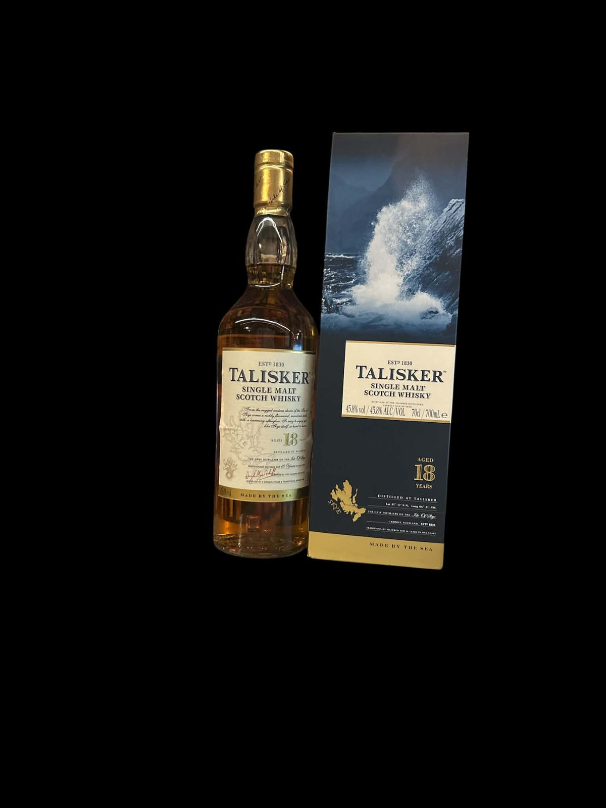 Talisker 18 Years Old – Old Label – 45,8% – 70cl