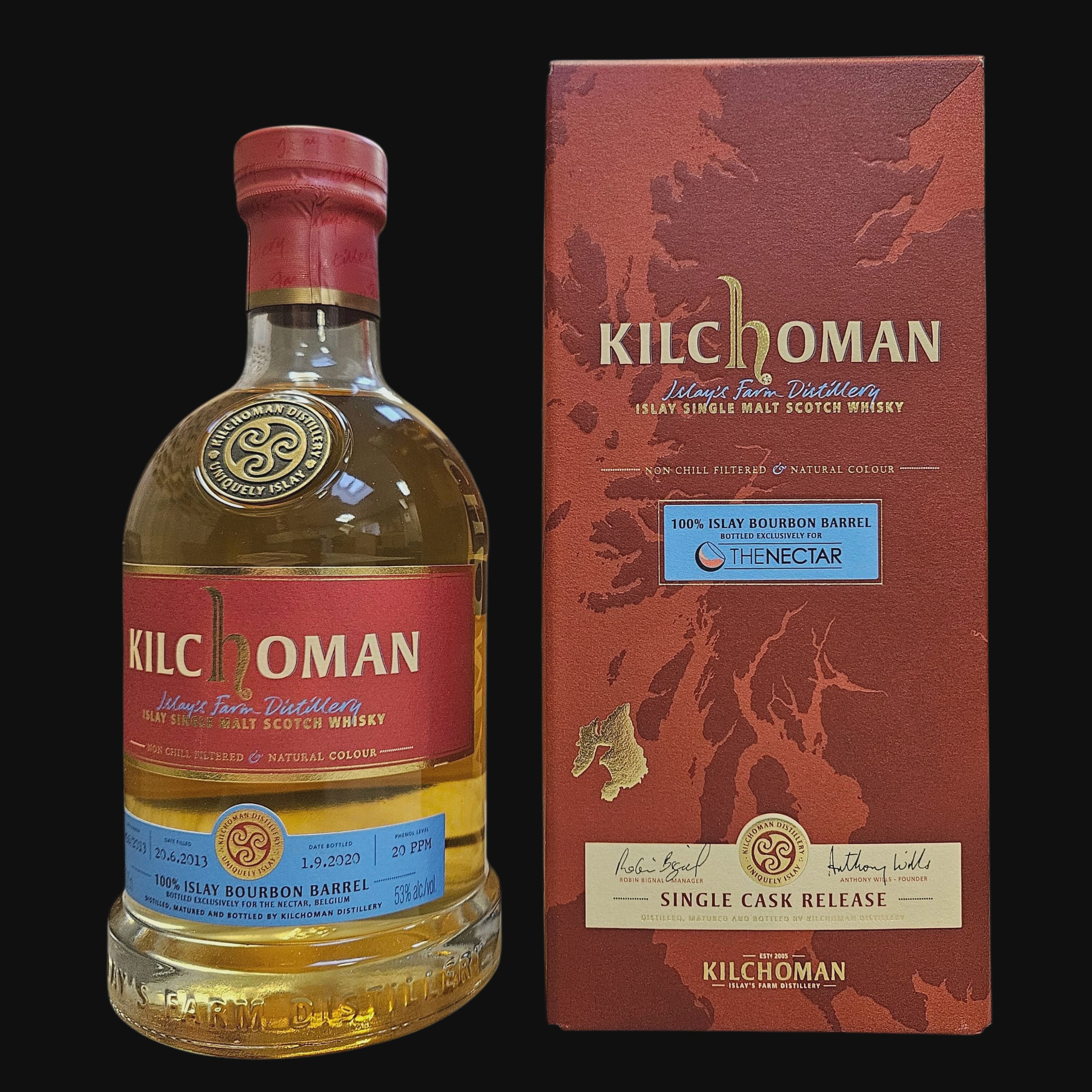 Kilchoman 2013 Single Cask 53.0% (2020)