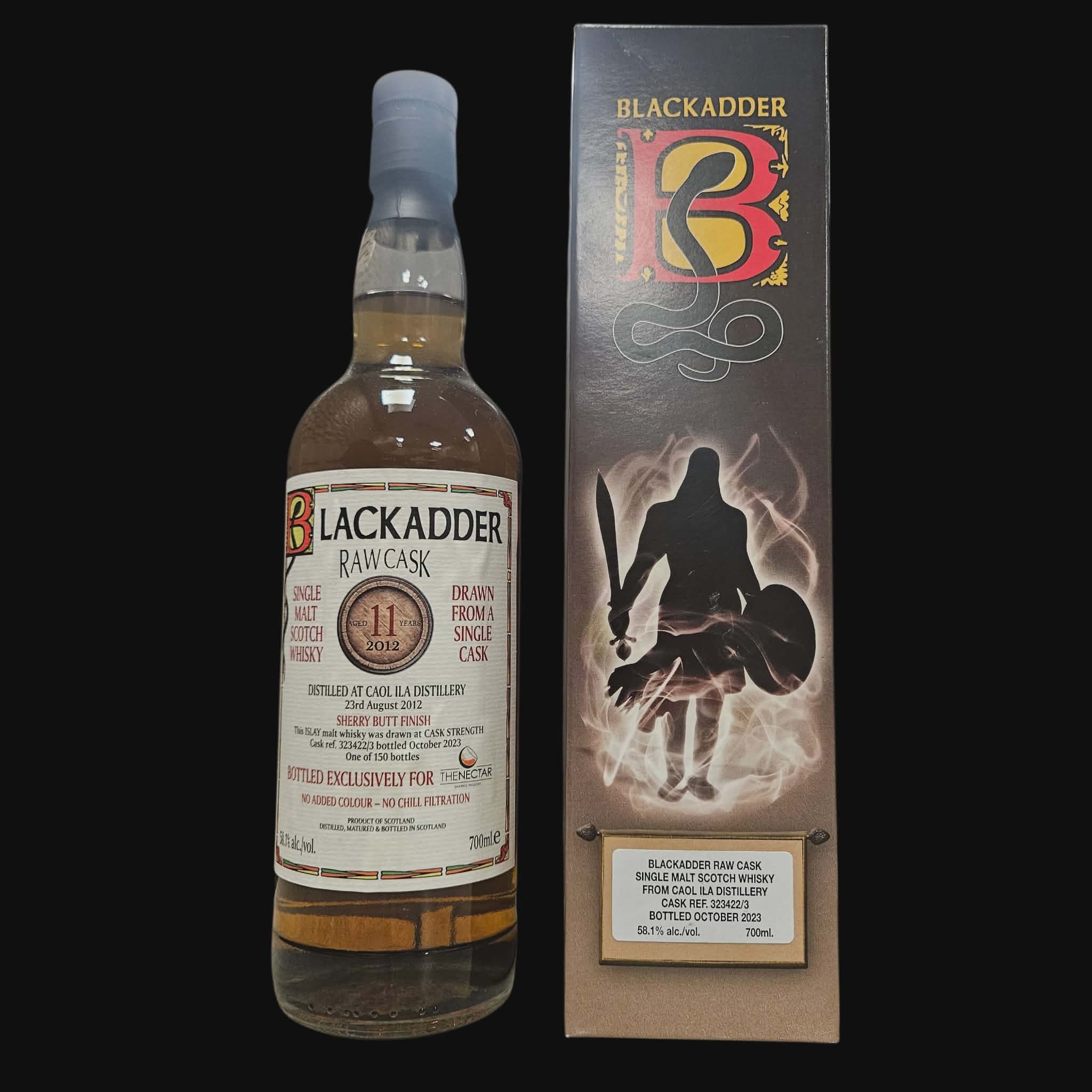 Blackadder Caol Ila 2012 Sherry Butt Finish – 58.1% (2023)