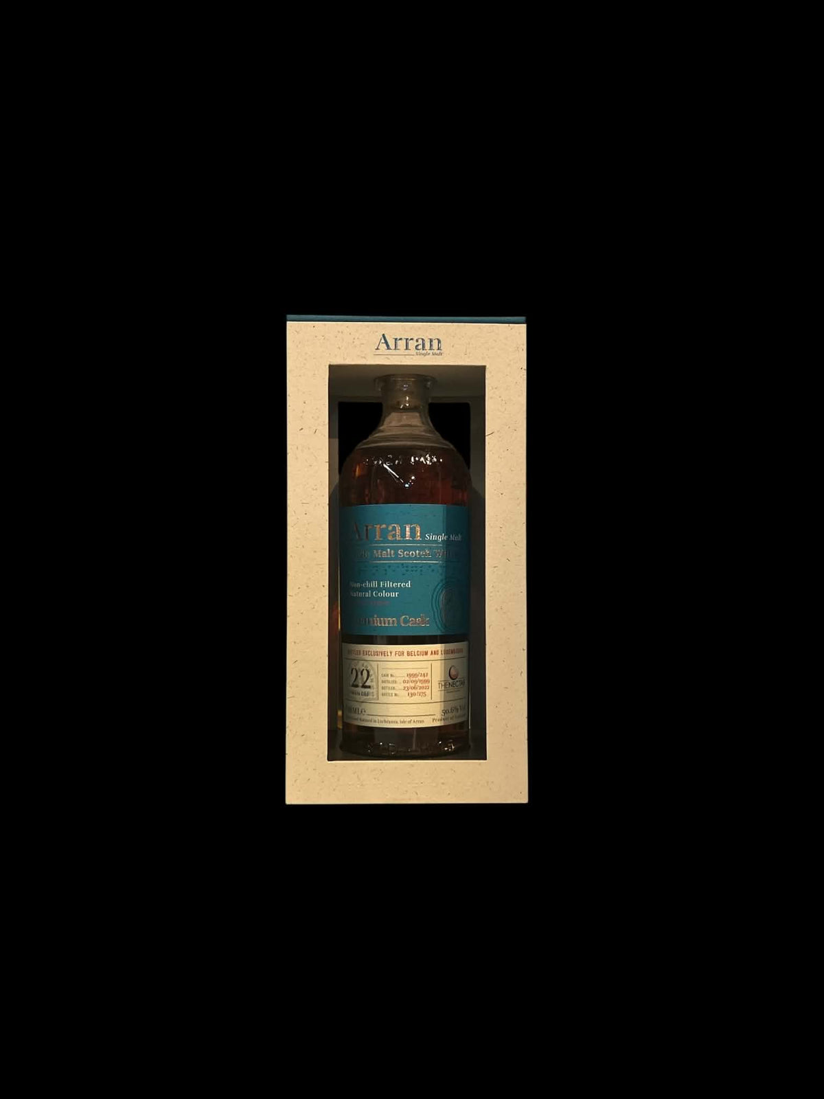 Arran 2001 Premium Cask – The Nectar – 22 Years Old – 54.7% – 70 cl